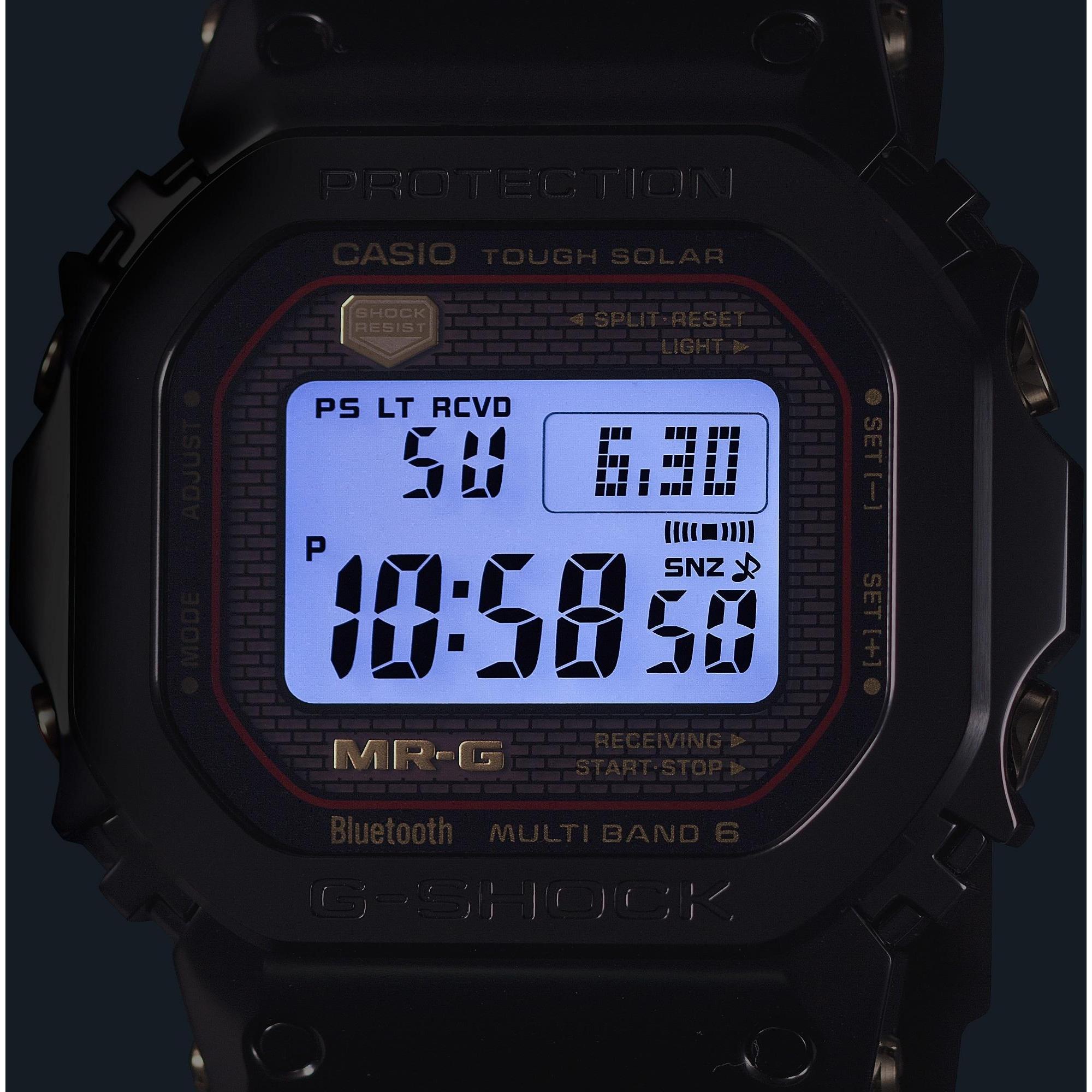 G-SHOCK MRG-B5000B-1DR zegarek czarny sportowy G-SHOCK Master of G bransoleta - miniatura 7