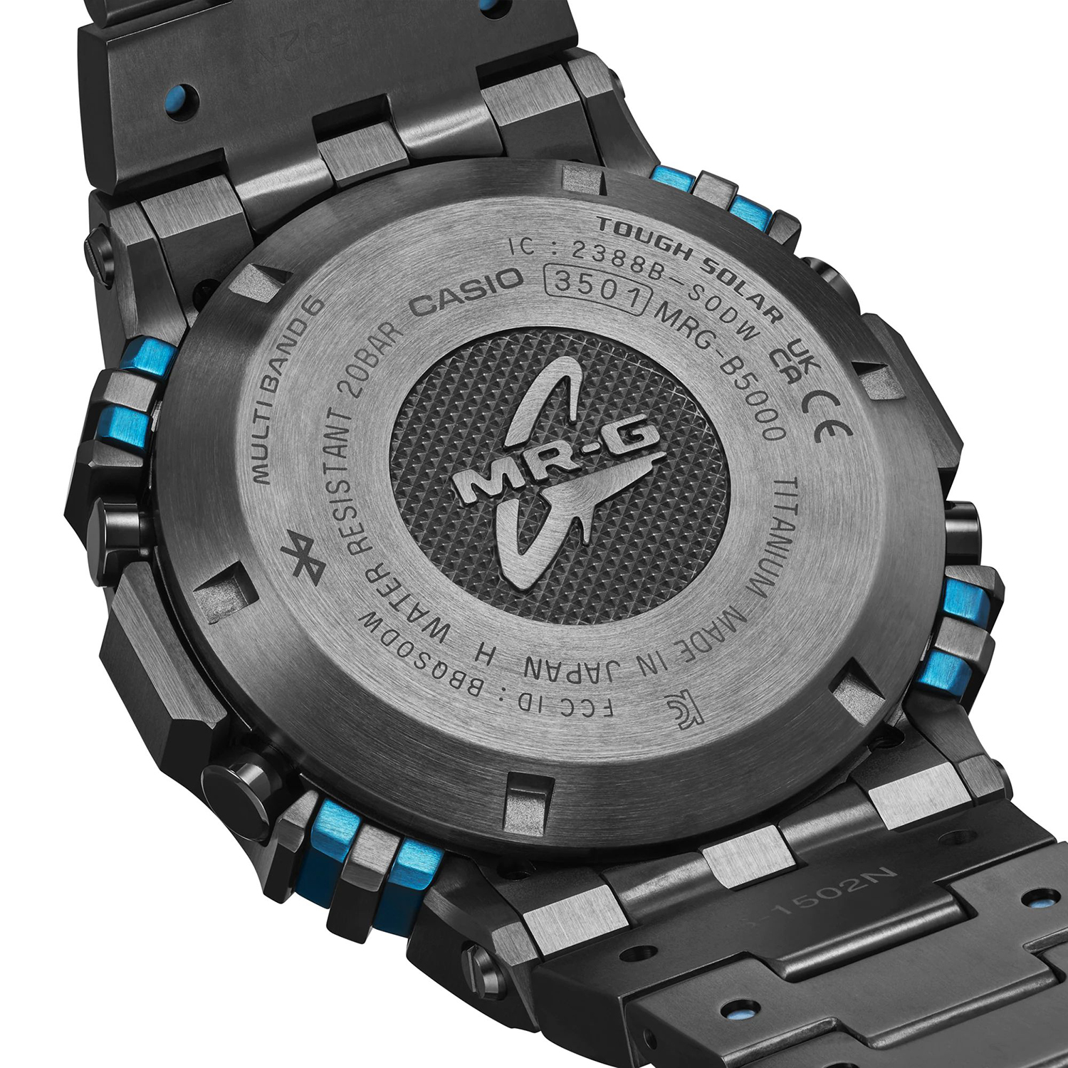 G-SHOCK MRG-B5000BA-1ER G-SHOCK Master of G zegarek męski sportowy szafirowe - miniatura 5
