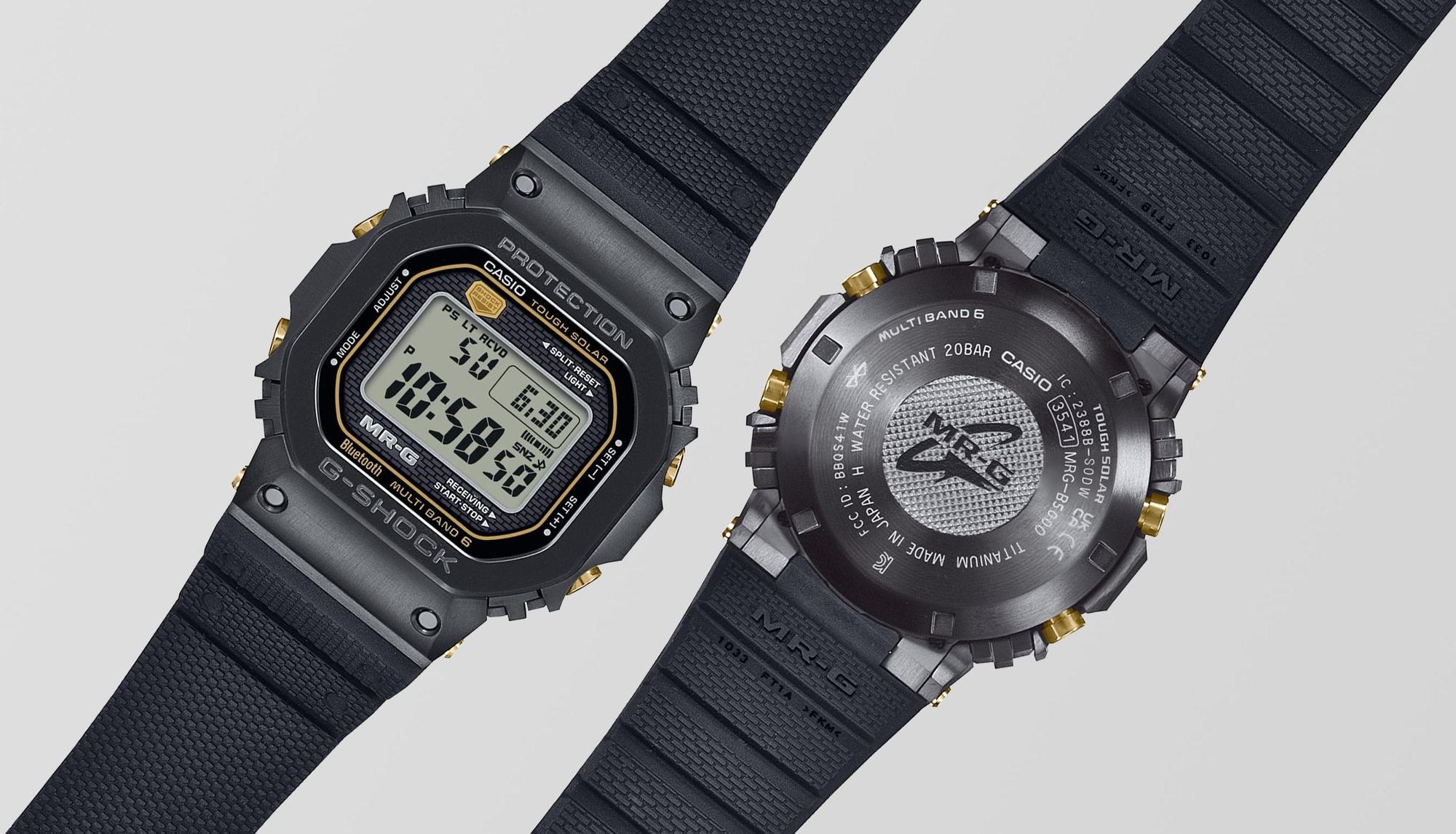 G-SHOCK MRG-B5000R-1DR G-SHOCK Master of G G-SHOCK MR-G KIWAMI SERIES zegarek męski sportowy szafirowe - miniatura 9