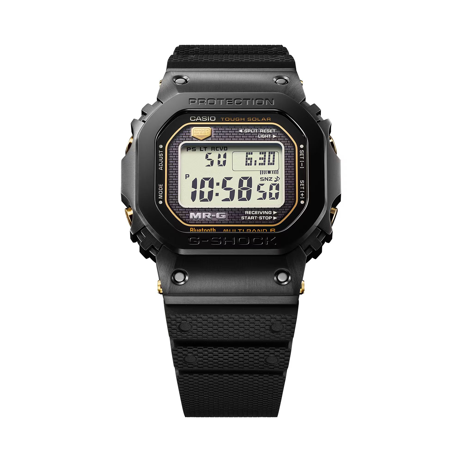G-SHOCK MRG-B5000R-1ER G-SHOCK Master of G MRG TITANIUM 64 COBARION zegarek męski sportowy szafirowe - miniatura 2