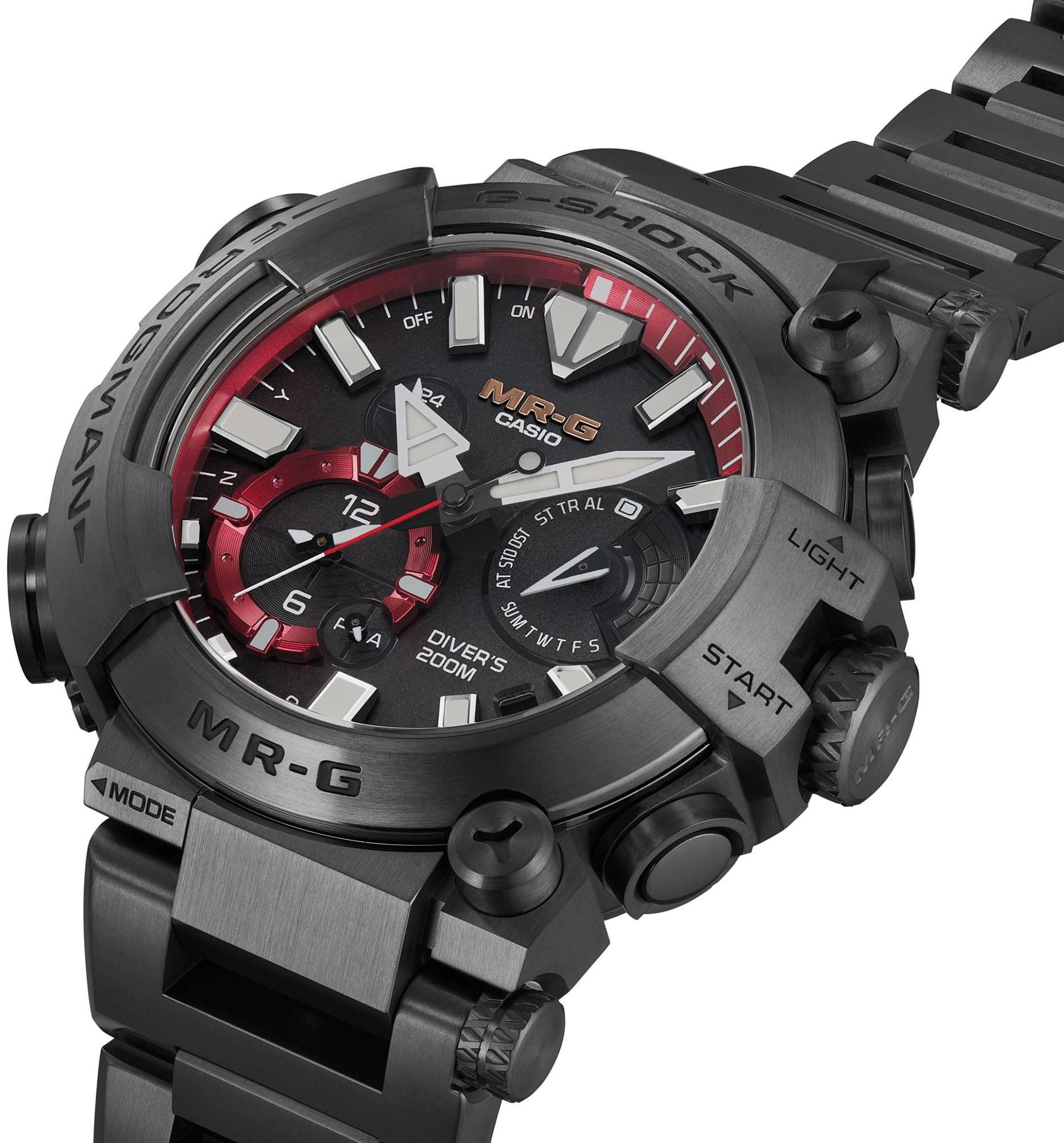 G-SHOCK MRG-BF1000B-1AER męski zegarek G-SHOCK bransoleta - miniatura 2