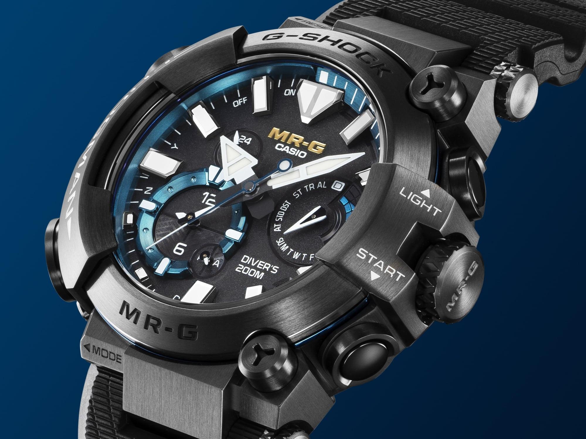 G-SHOCK MRG-BF1000R-1ADR MR-G Frogman zegarek G-SHOCK - miniatura 5