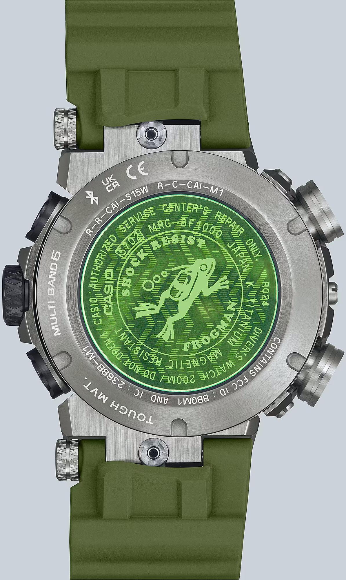 G-SHOCK MRG-BF1000RG-3ADR MR-G Frogman zegarek G-SHOCK - miniatura 4