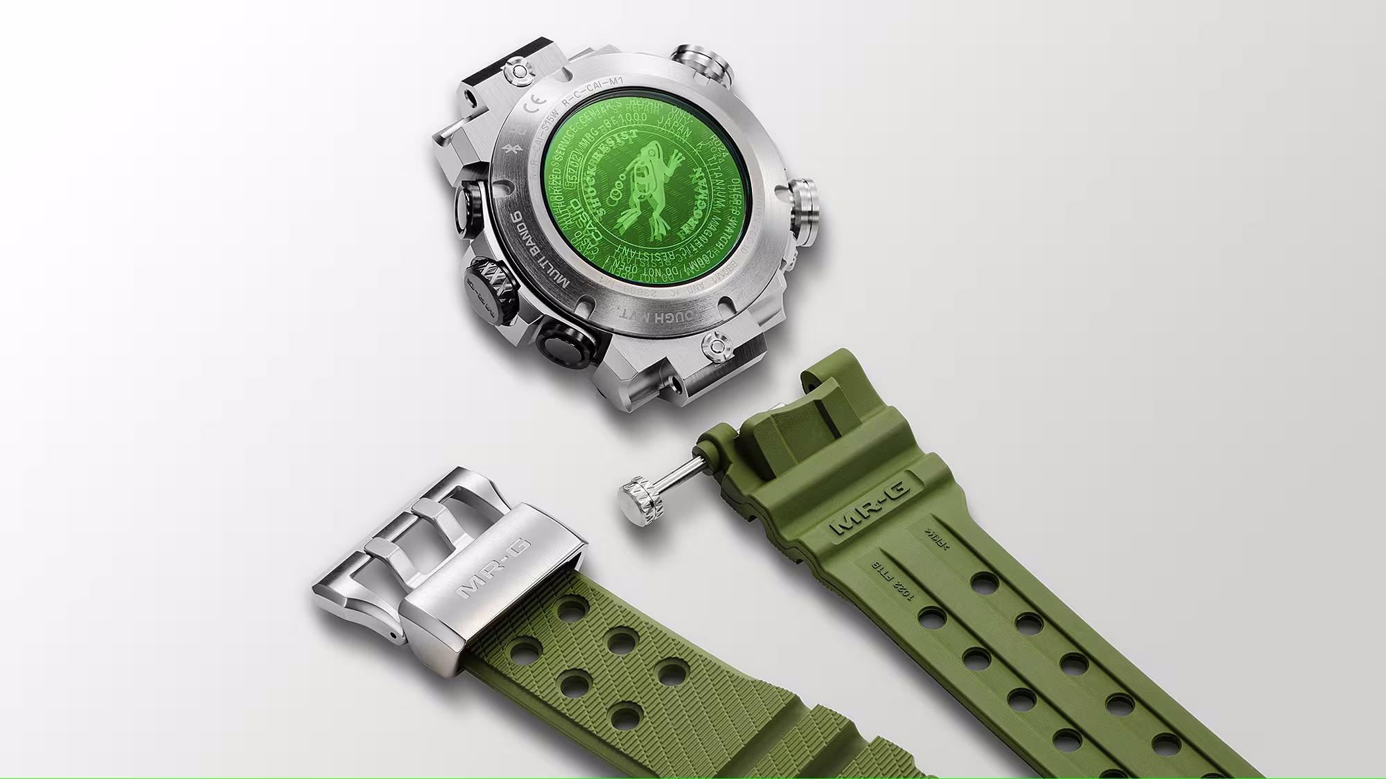G-SHOCK MRG-BF1000RG-3ADR zegarek czarny G-SHOCK pasek - miniatura 5