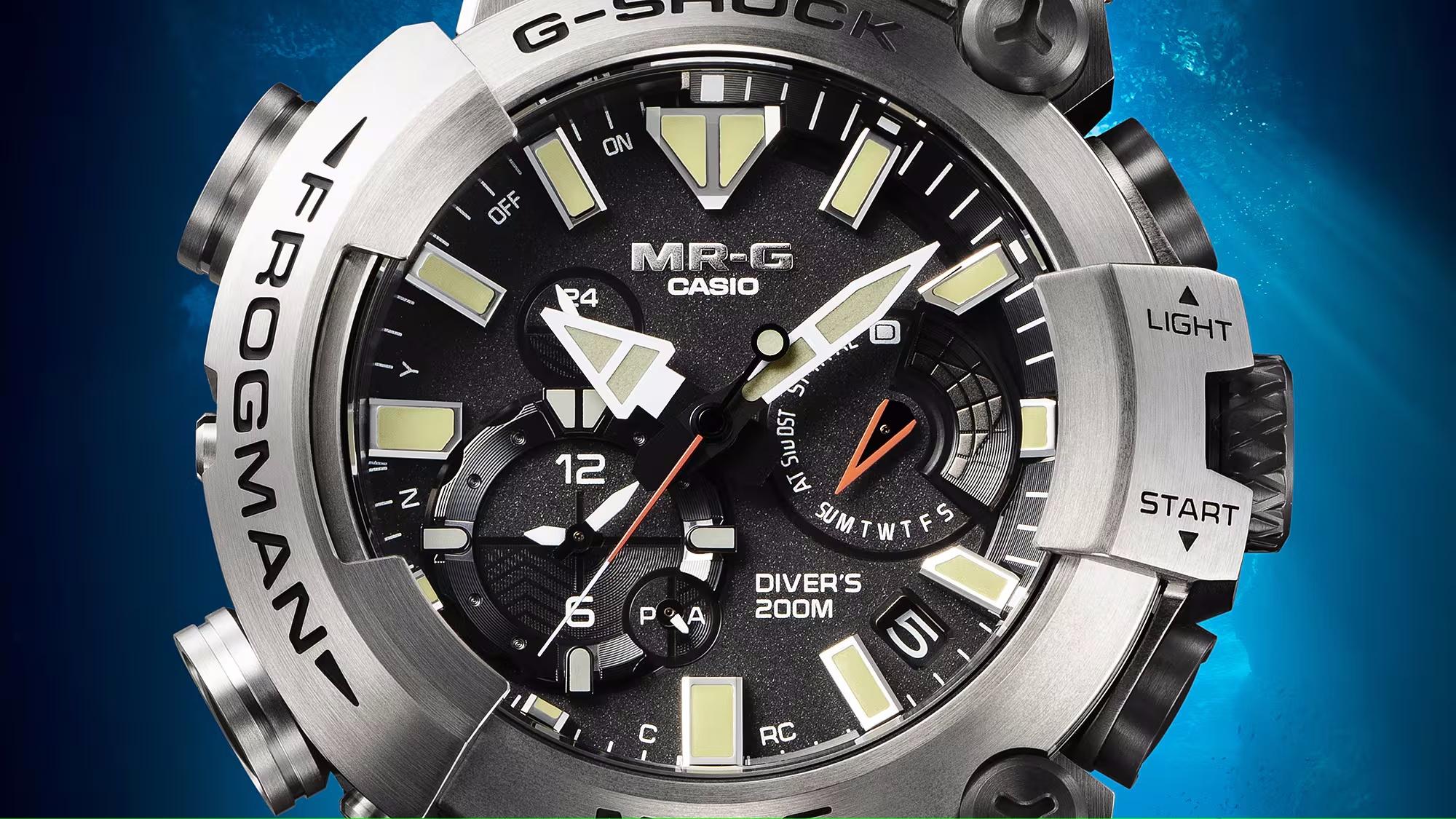 G-SHOCK MRG-BF1000RG-3ADR zegarek męski G-SHOCK pasek - miniatura 10