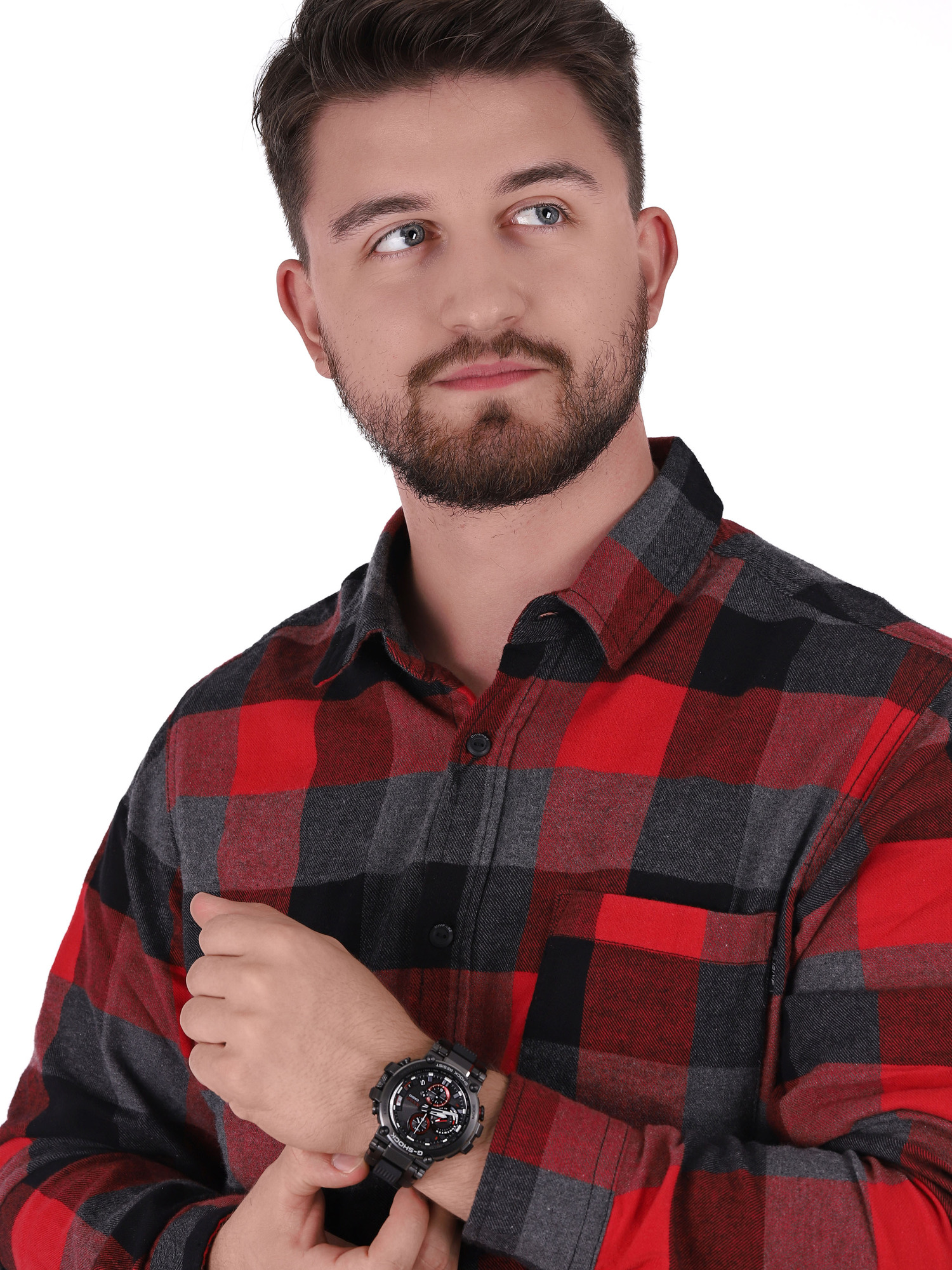 G-SHOCK MTG-B1000B-1AER METAL TWISTED G 2-WAY SYNC G-SHOCK Exclusive fashion/modowy smartwatch czarny - miniatura 2