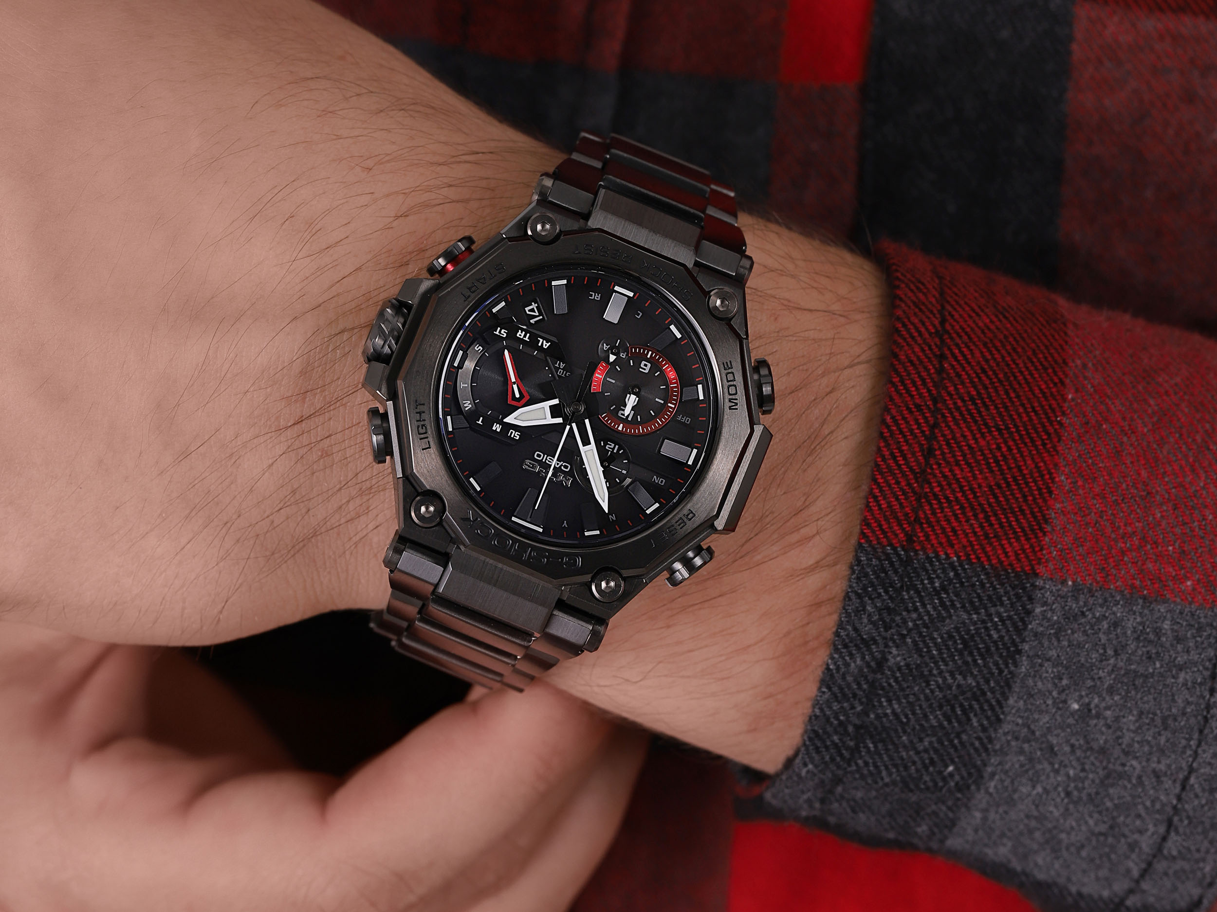G-SHOCK MTG-B2000BDE-1AER zegarek czarny sportowy G-SHOCK Exclusive pasek