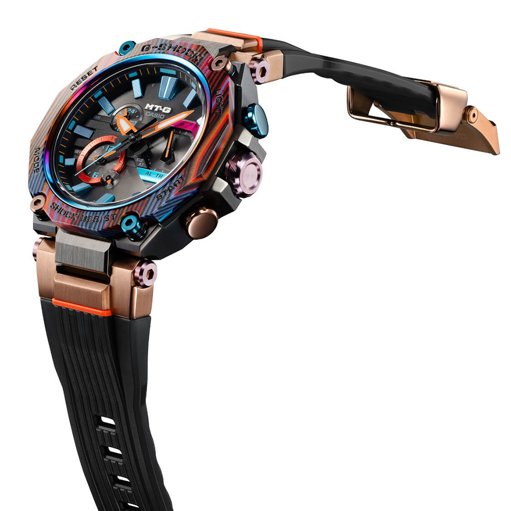 G-SHOCK MTG-B2000XMG-1AER zegarek niebieski sportowy G-SHOCK Exclusive pasek