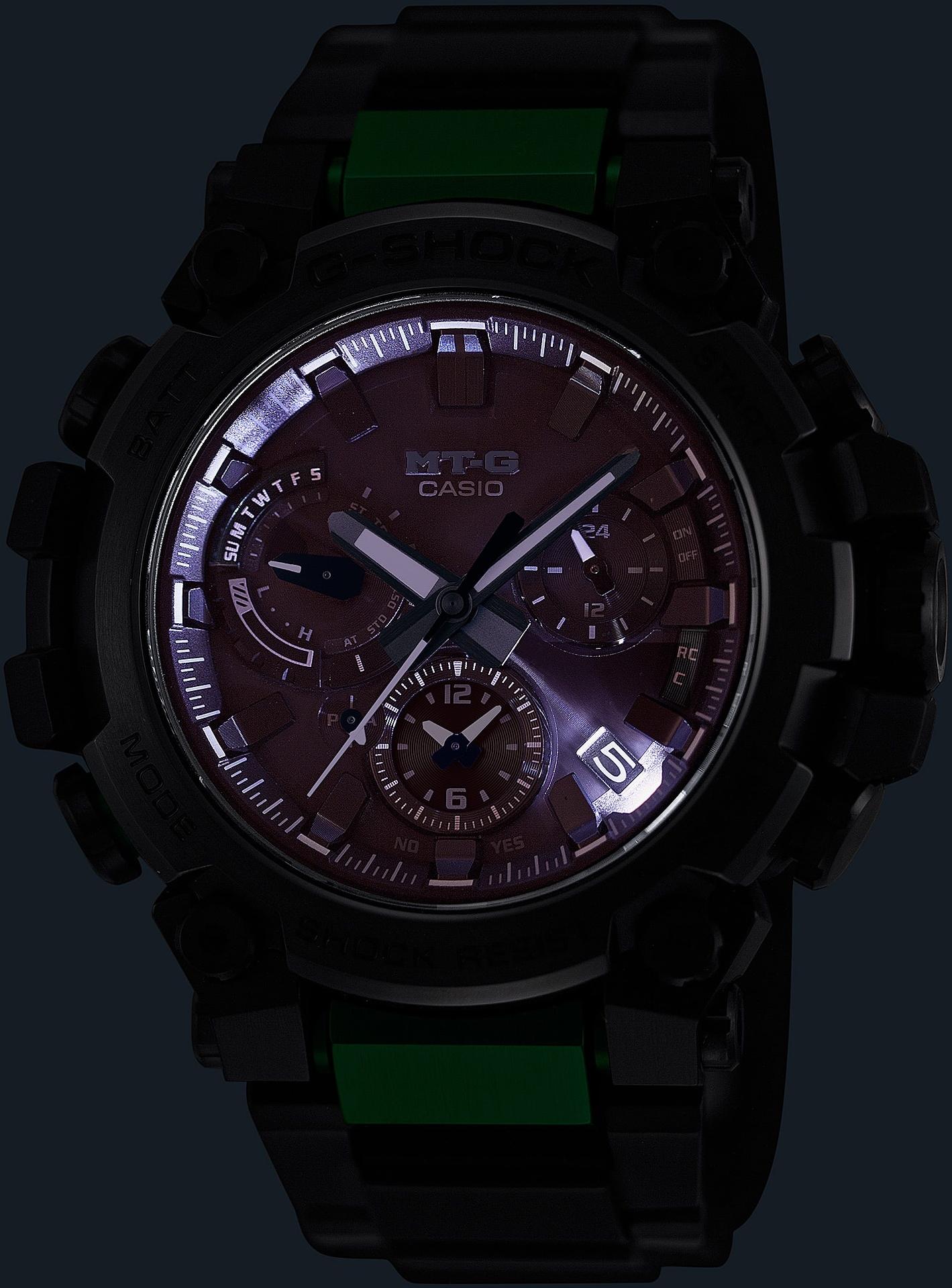 G-SHOCK MTG-B3000BD-1A2ER zegarek czarny sportowy G-SHOCK Exclusive bransoleta