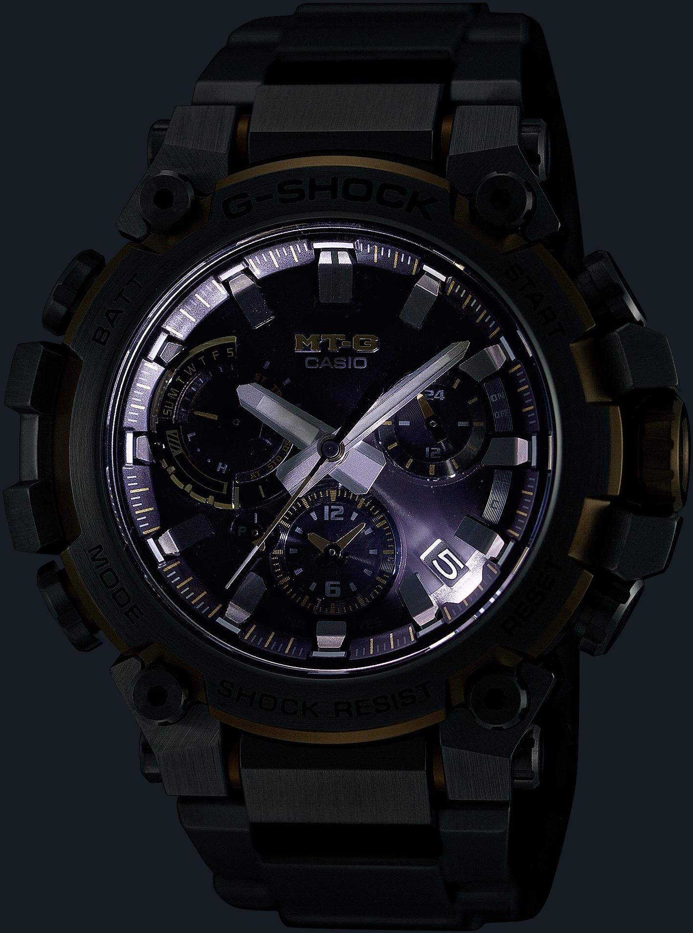 G-SHOCK MTG-B3000D-1A9ER Metal Twisted G - Dual Core Guard zegarek sportowy G-SHOCK Exclusive - miniatura 8