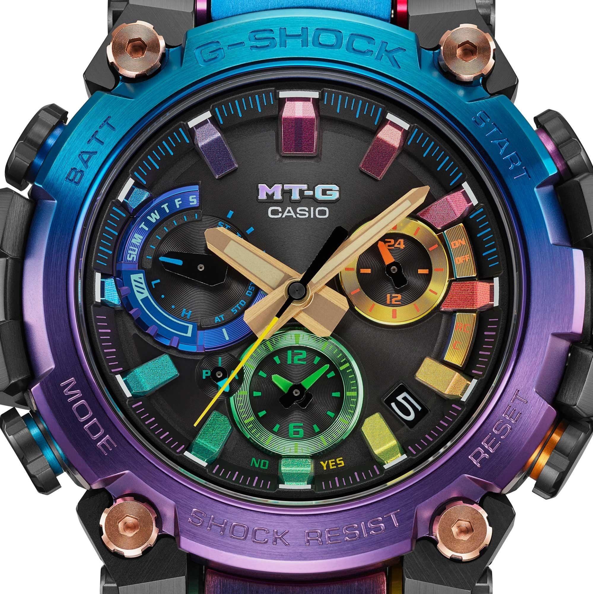 G-SHOCK MTG-B3000DN-1AER METAL TWISTED G DIFFUSE NEBULA zegarek sportowy G-SHOCK Exclusive - miniatura 3