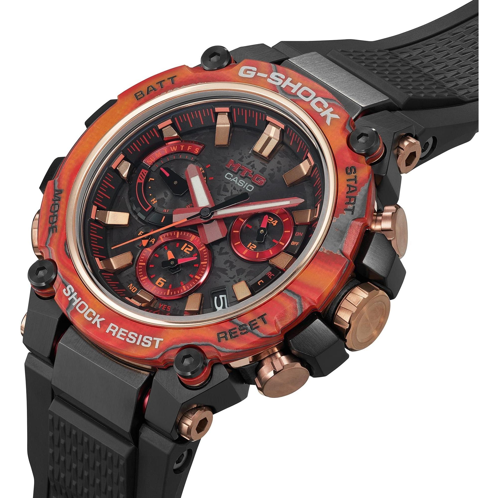 G-SHOCK MTG-B3000FR-1AER G-SHOCK Exclusive zegarek męski sportowy szafirowe