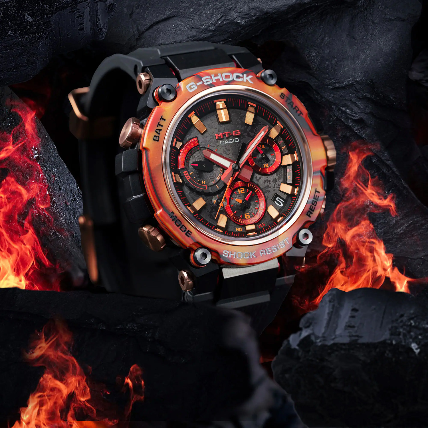 G-SHOCK MTG-B3000FR-1AER zegarek japońskie G-SHOCK Exclusive