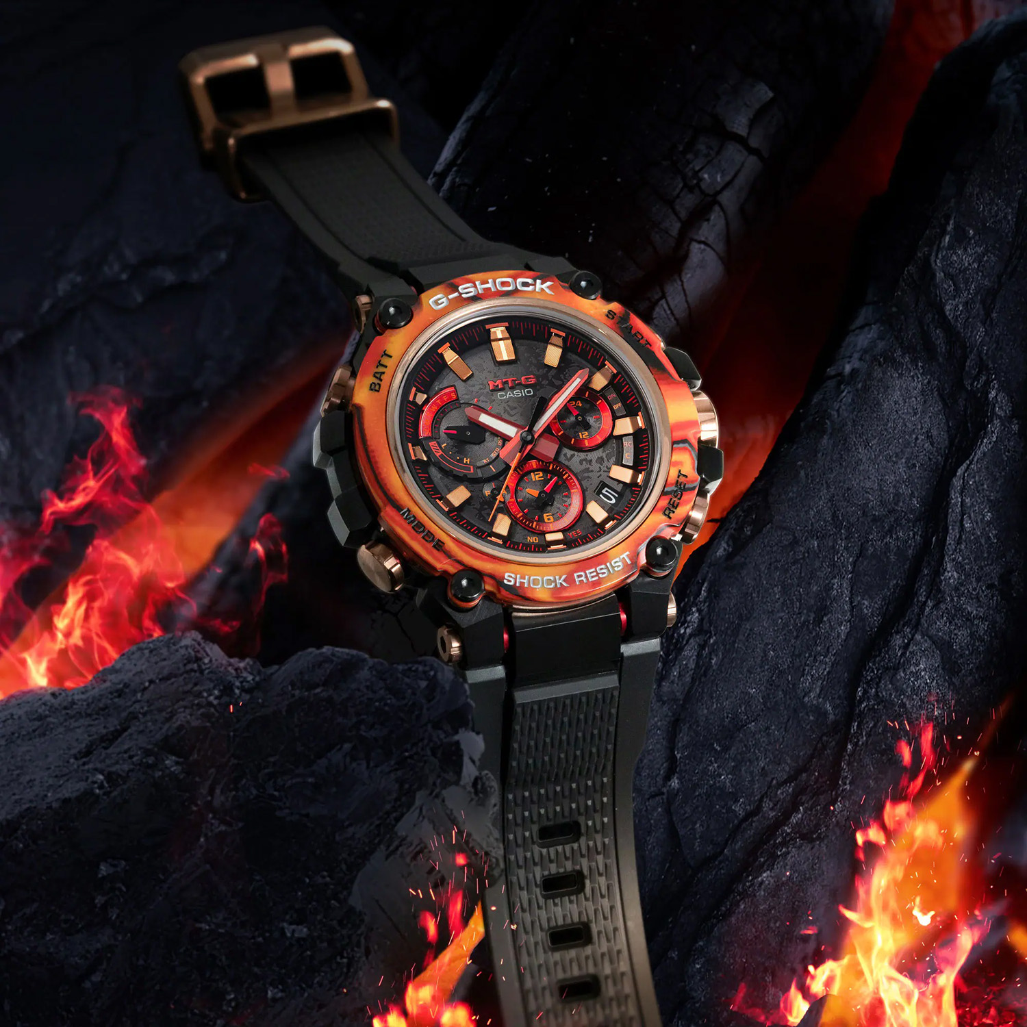 G-SHOCK MTG-B3000FR-1AER zegarek męski G-SHOCK Exclusive czarny