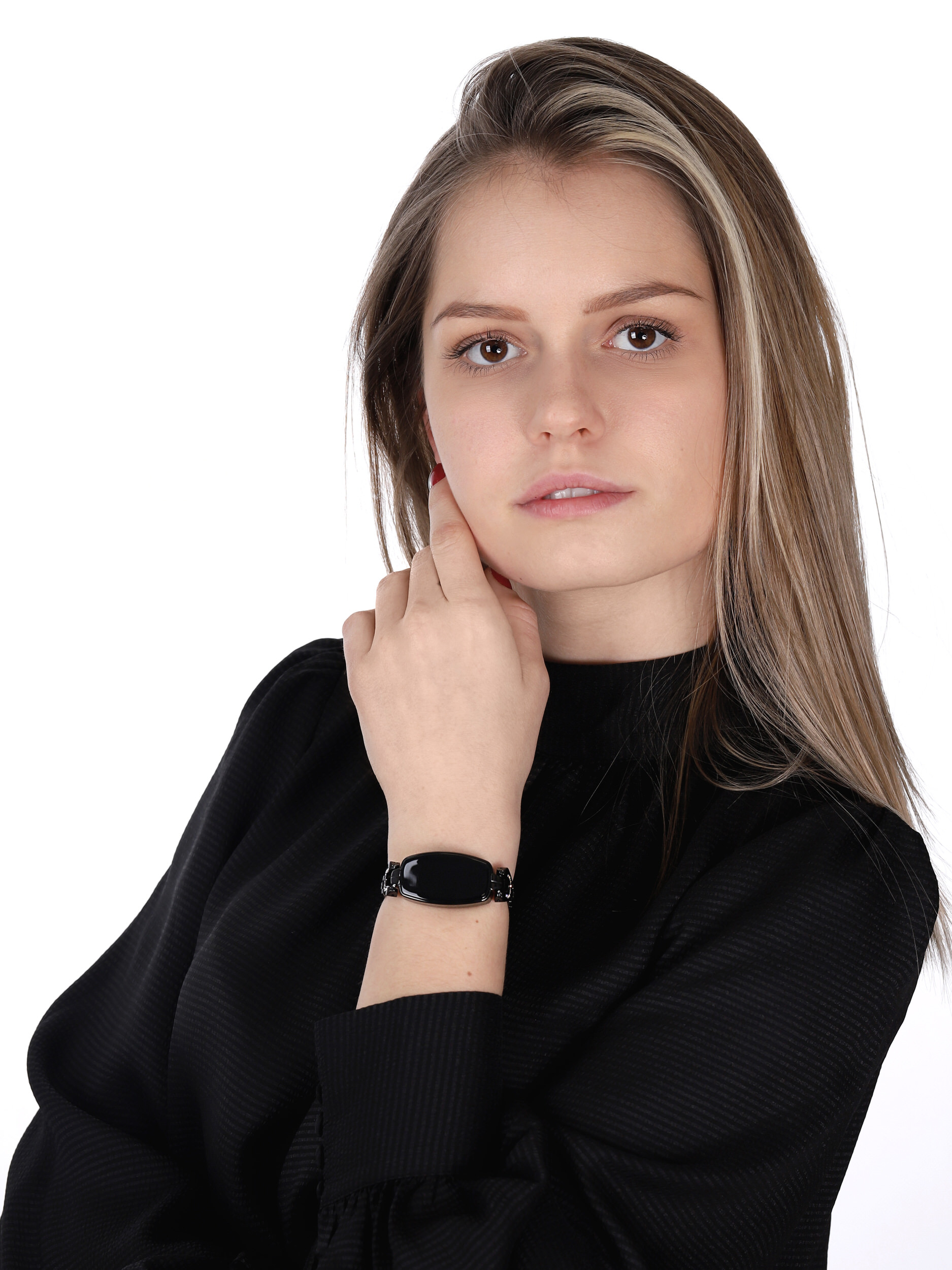 Garett 5903246282405 zegarek czarny sportowy Damskie bransoleta