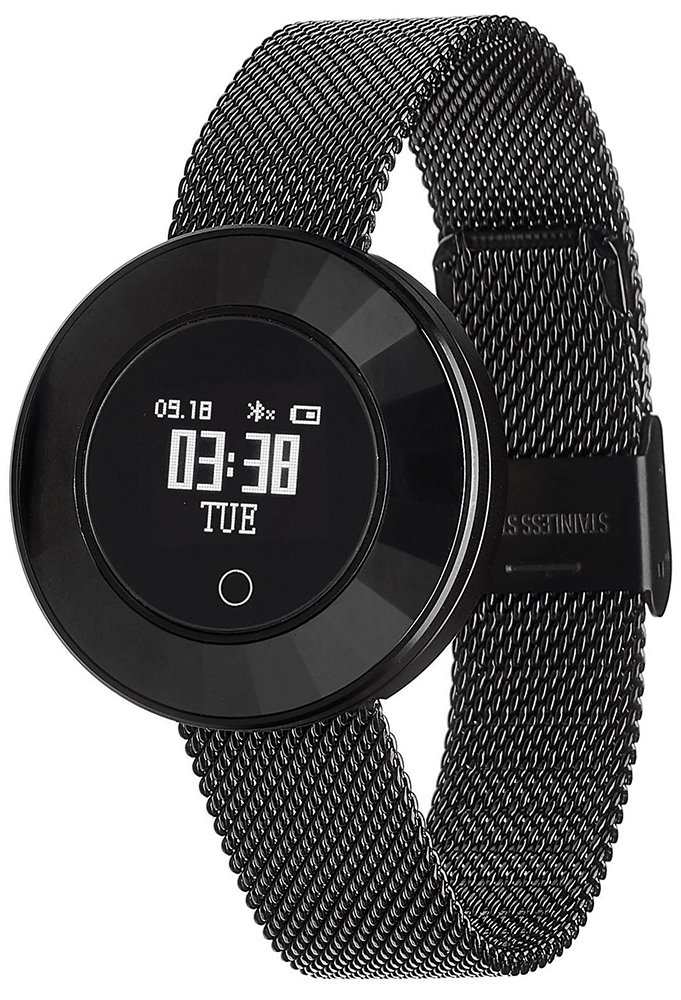 Garett Smartwatch Garett Women Lea CZARNY STALOWY 5903246282436