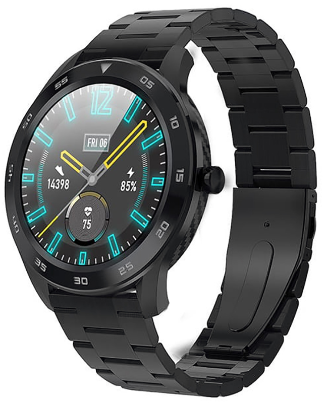 Garett Smartwatch Garett GT22S czarny stalowy 5903246285161