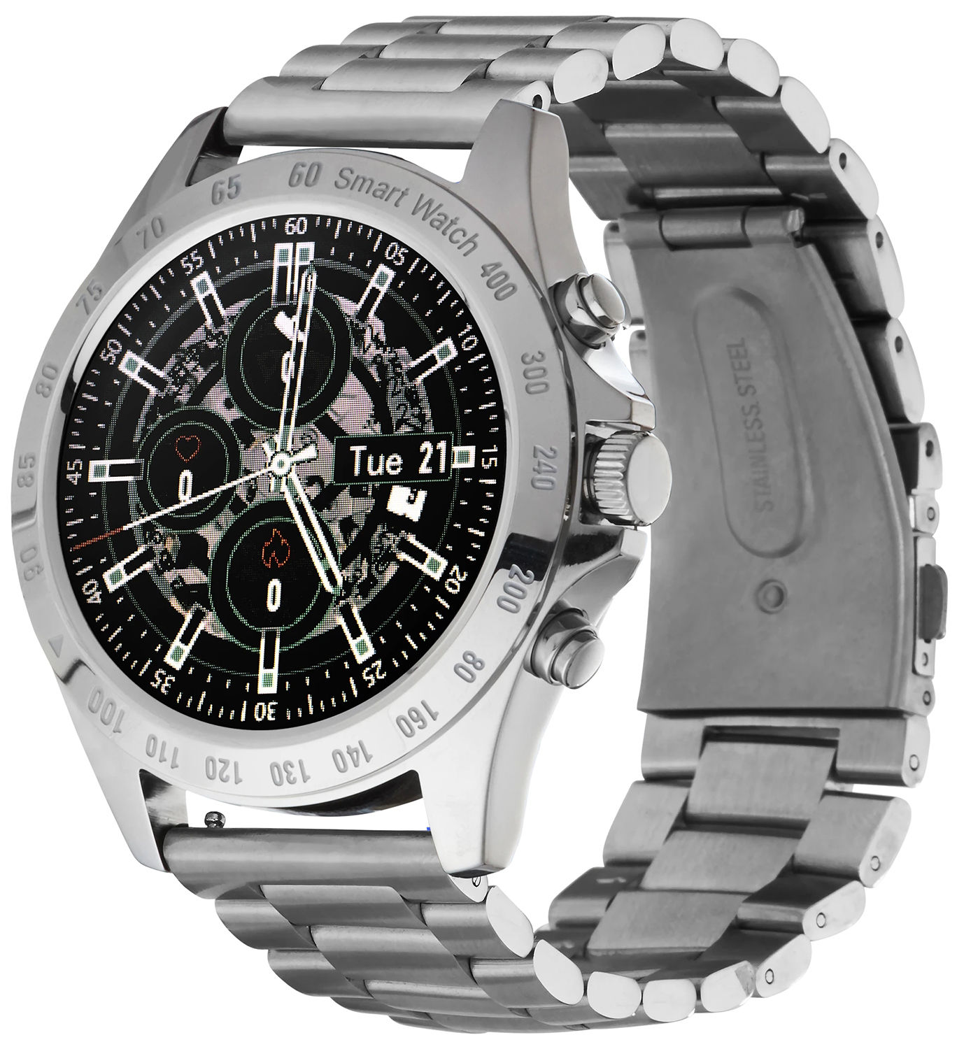 Garett Smartwatch Garett Men Style Srebrny 5903991665614