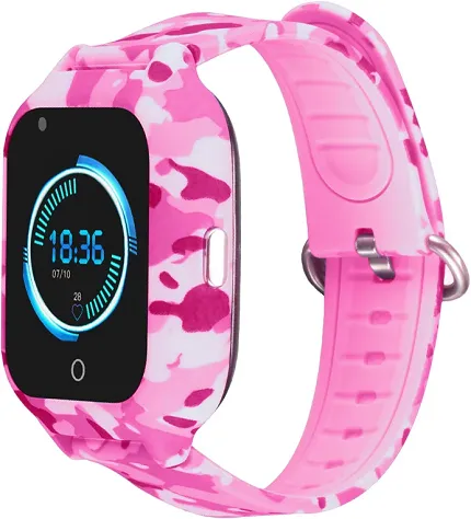 Garett 5903991665850 Dla dzieci Smartwatch Garett Kids Moro 4G różowy - zdjęcie 1