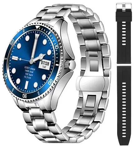 Garett 5904238480571 Męskie Smartwatch Garett Men Ocean RT silver + pasek