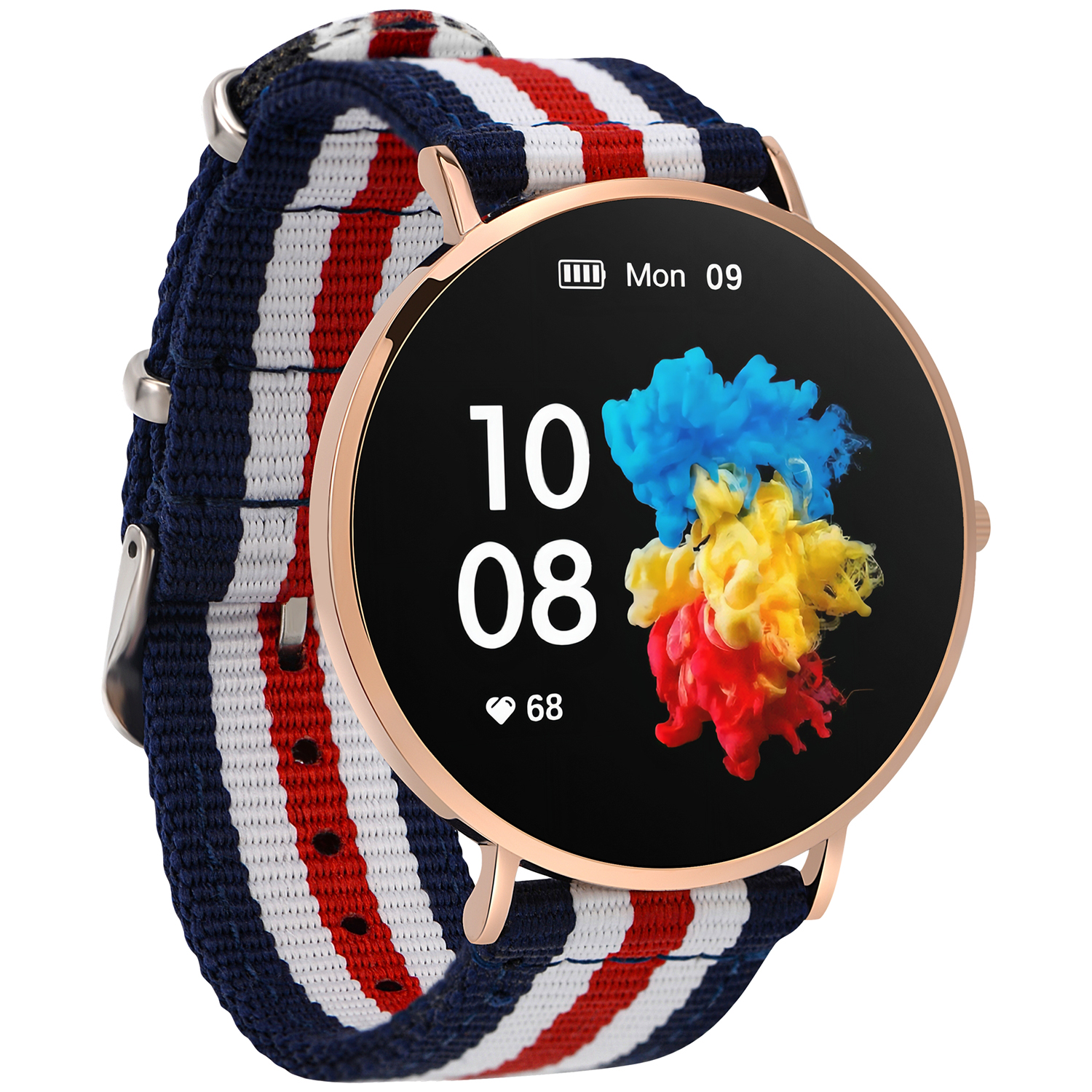 Garett 5904238484548 Smartwatch Garett Verona Złoty Marina zegarek sportowy Damskie - miniatura 3