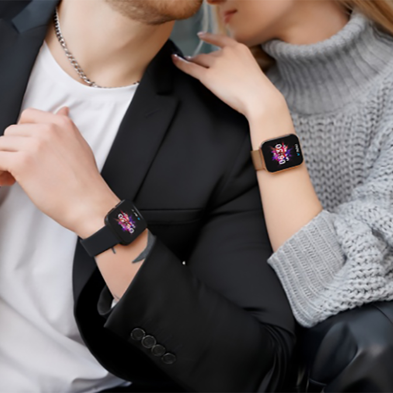 Garett 5904238484753 Smartwatch Garett GRC Maxx Black Garett sportowy zegarek czarny - miniatura 9
