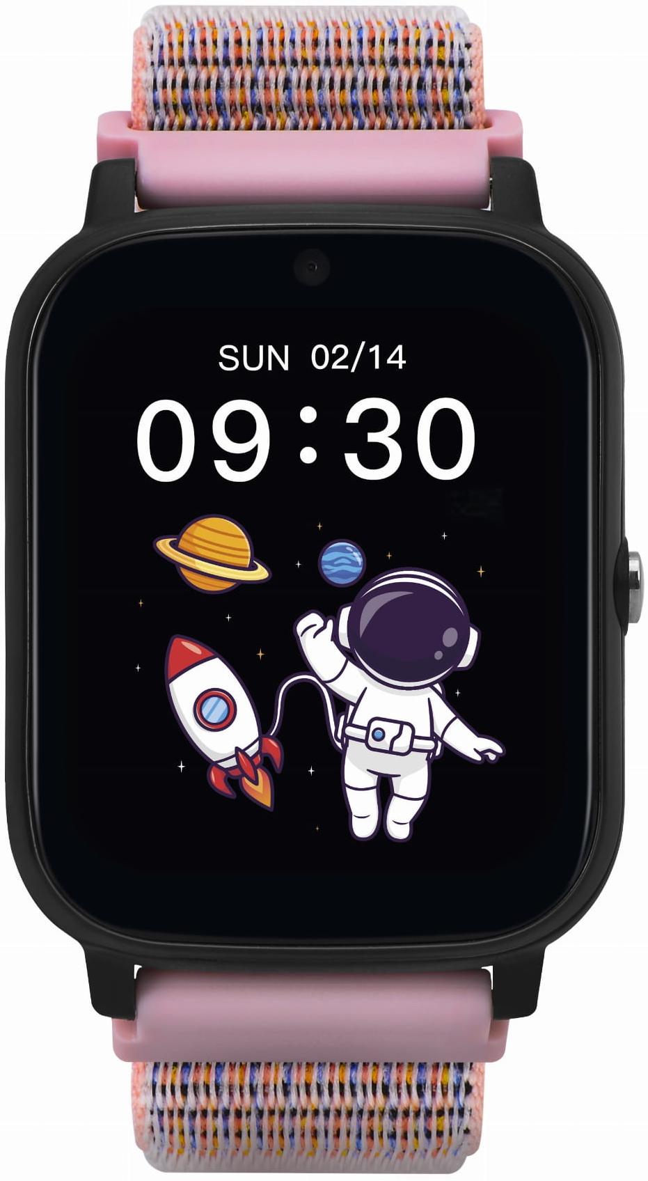 Garett Smartwatch Garett Kids Tech 4G Różowy Velcro 5904238484999