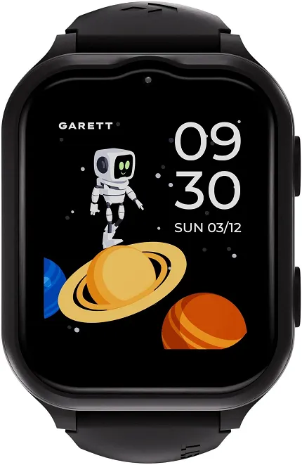 Garett 5904238486702 Dla dzieci Smartwatch Garett Kids eSIM 4G Czarny - zdjęcie 1