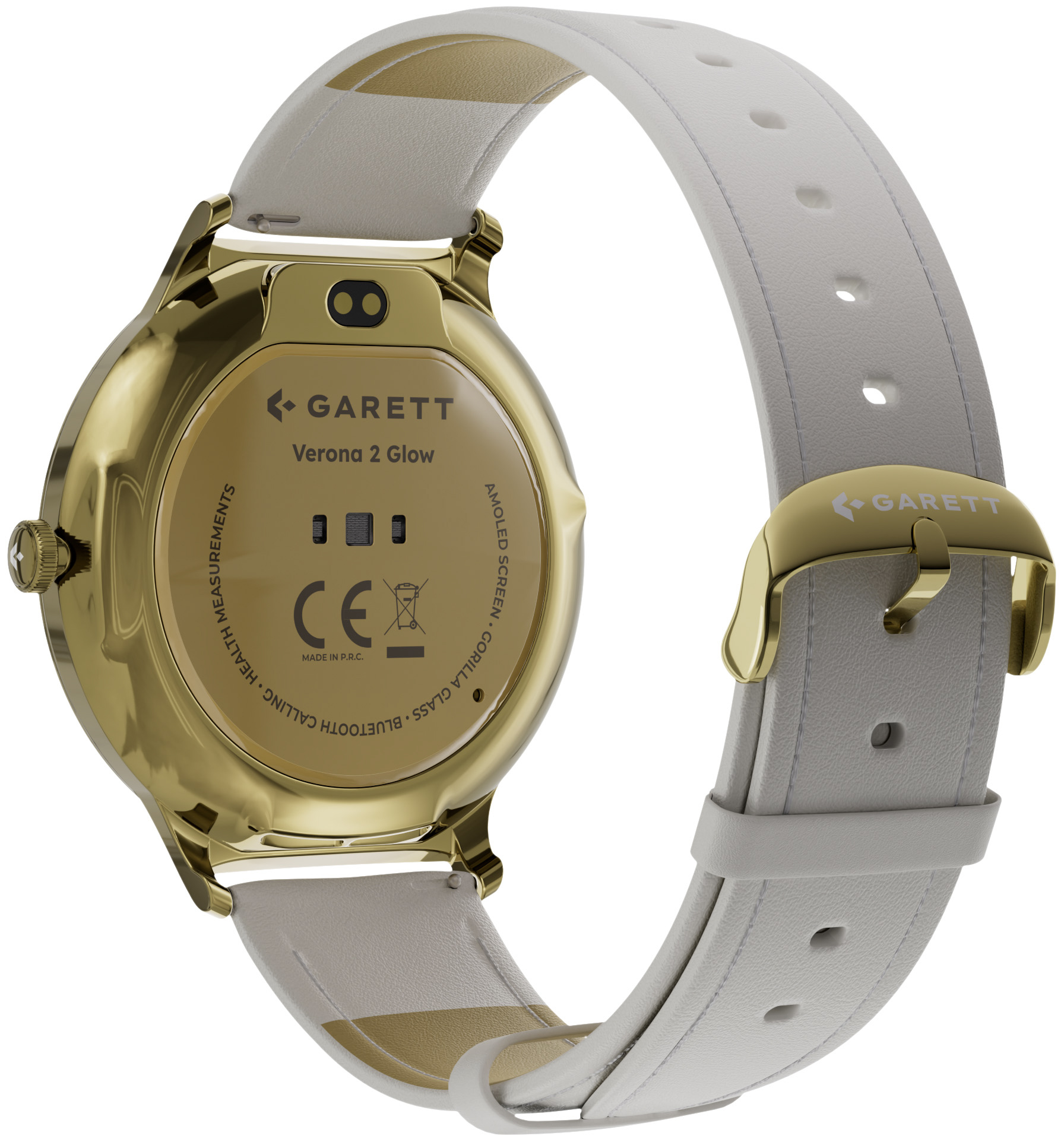 Garett 5904238487037 Verona 2 Glow złoty mesh Damskie klasyczny zegarek