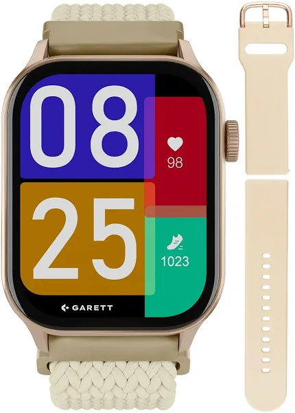 Garett 5904238487259 Garett Smartwatch Garett GRC Activity 3 złoty - zdjęcie 1
