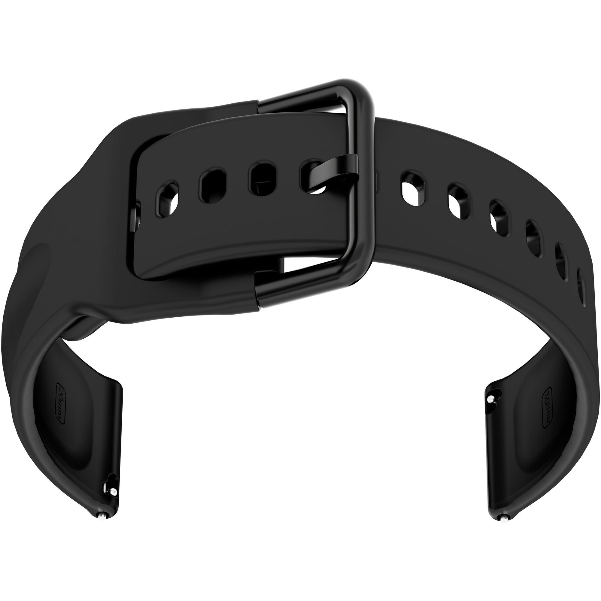 Garett 5904238487723 Pasek Garett Pay Adults 20 mm czarny pasek do zegarka