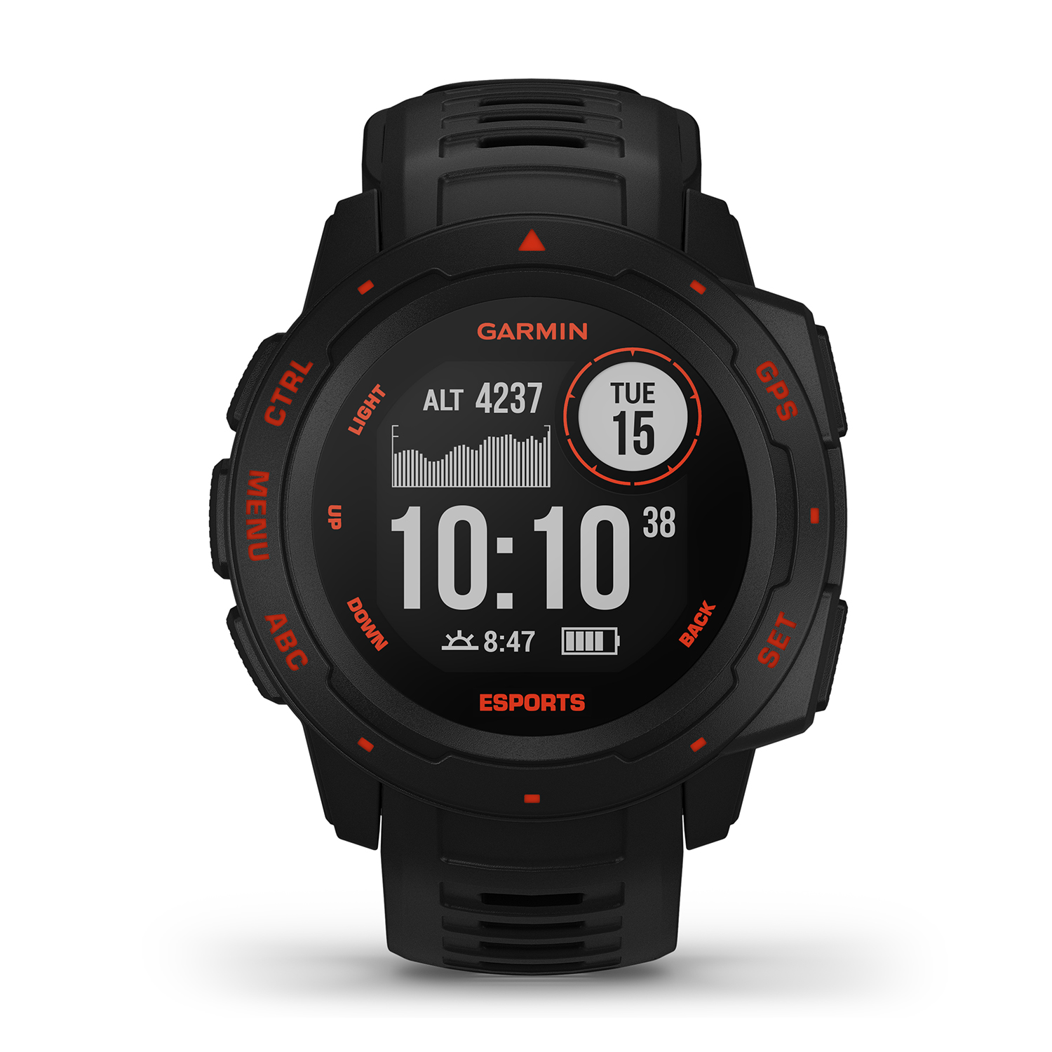 Garmin 010-02064-72 Instinct Esports Edition Garmin Instinct sportowy zegarek czarny - miniatura 4