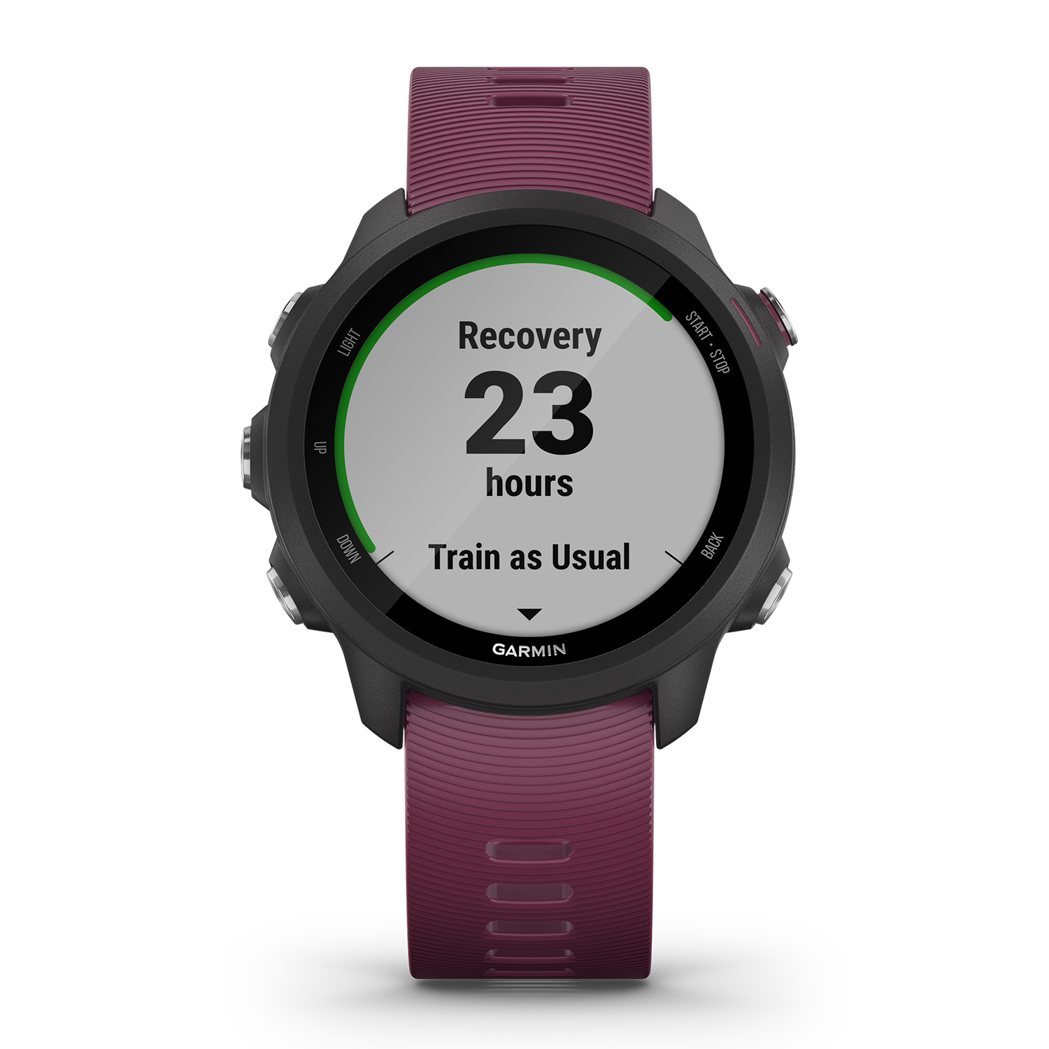 Garmin 010-02120-11 zegarek czarny sportowy Garmin Forerunner pasek - miniatura 5