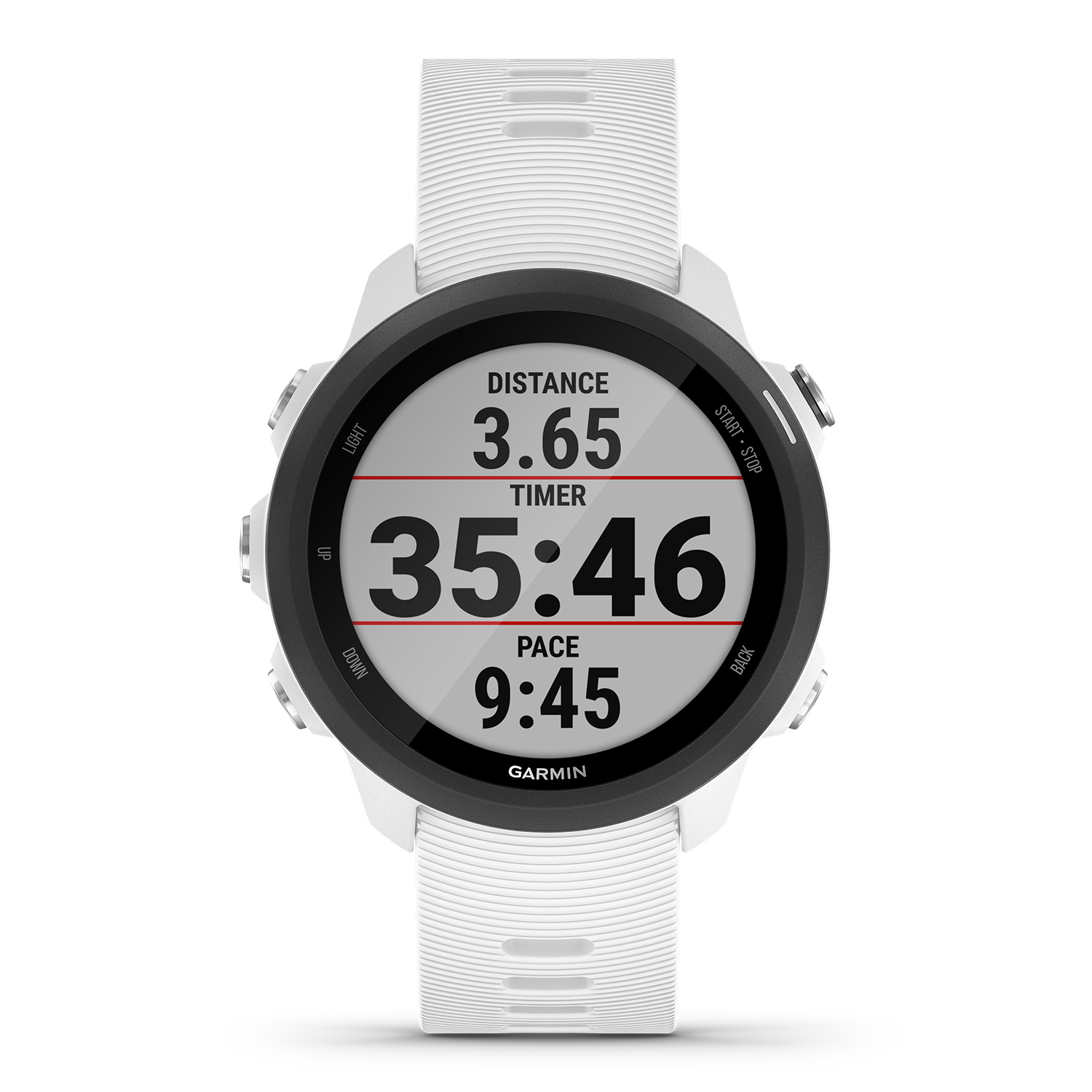 Garmin 010-02120-31 Forerunner 245 Music White zegarek sportowy Garmin - miniatura 4
