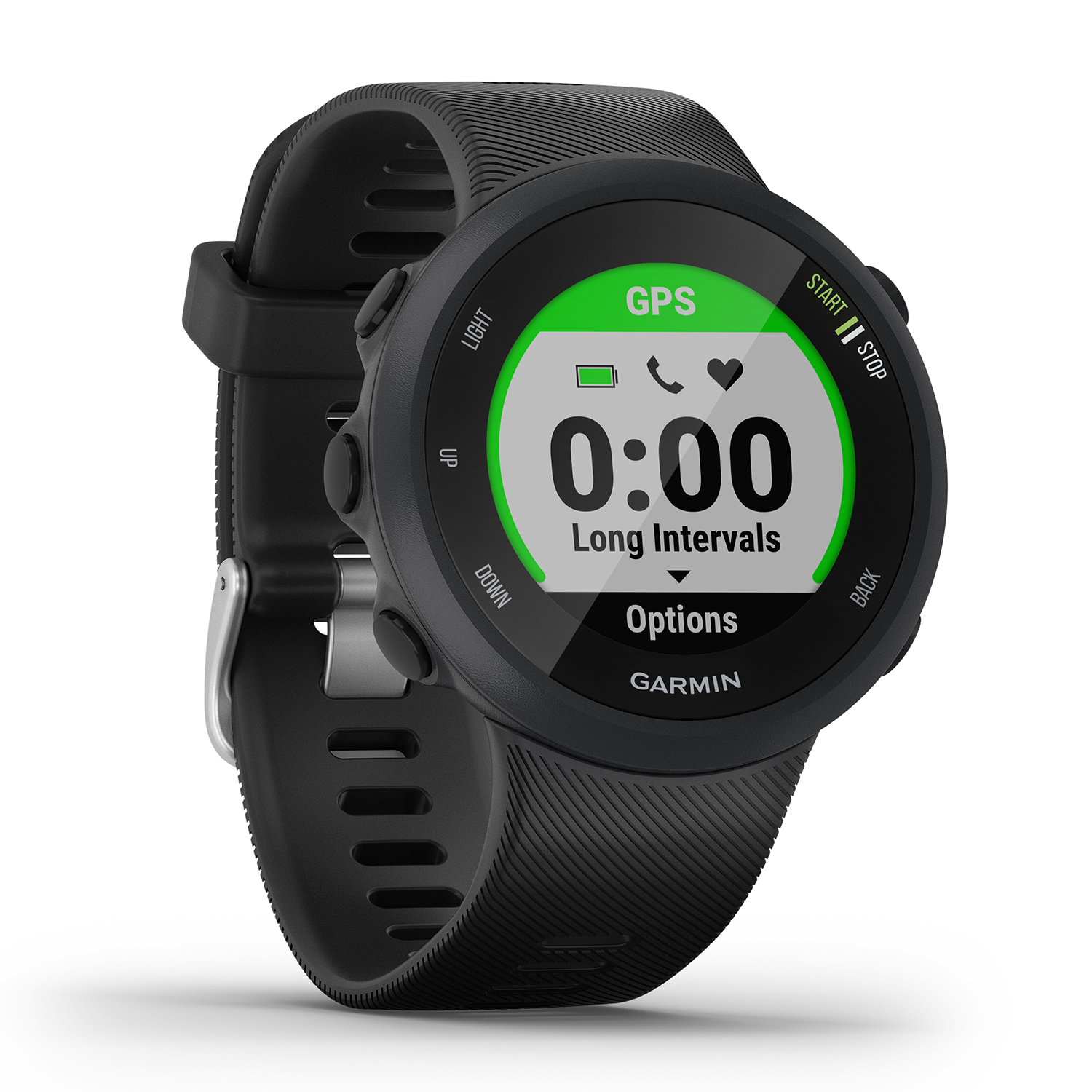 Garmin 010-02156-12 zegarek czarny sportowy Garmin Forerunner pasek - miniatura 8