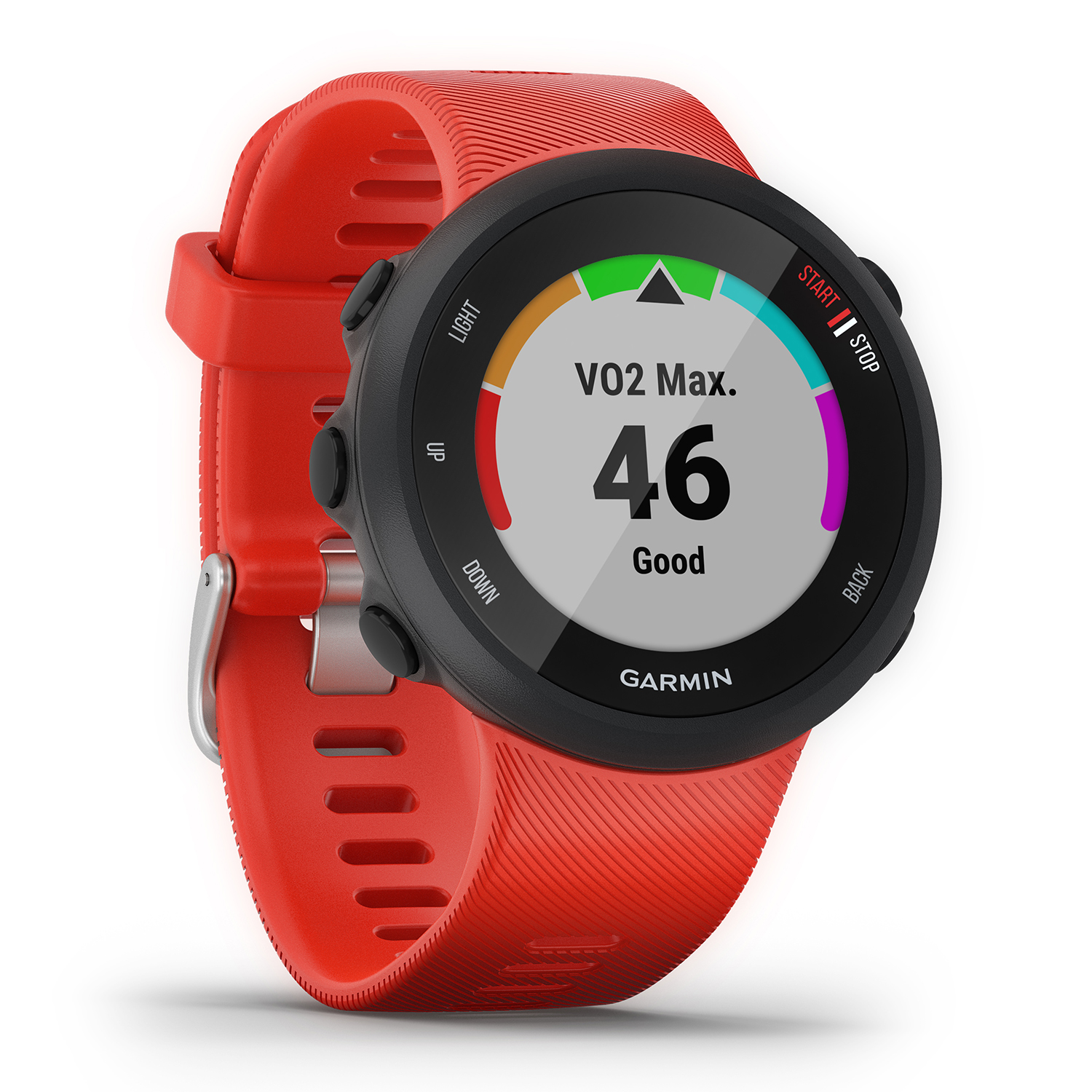 Garmin 010-02156-16 Forerunner 45 Lava Red zegarek sportowy Garmin Forerunner - miniatura 4