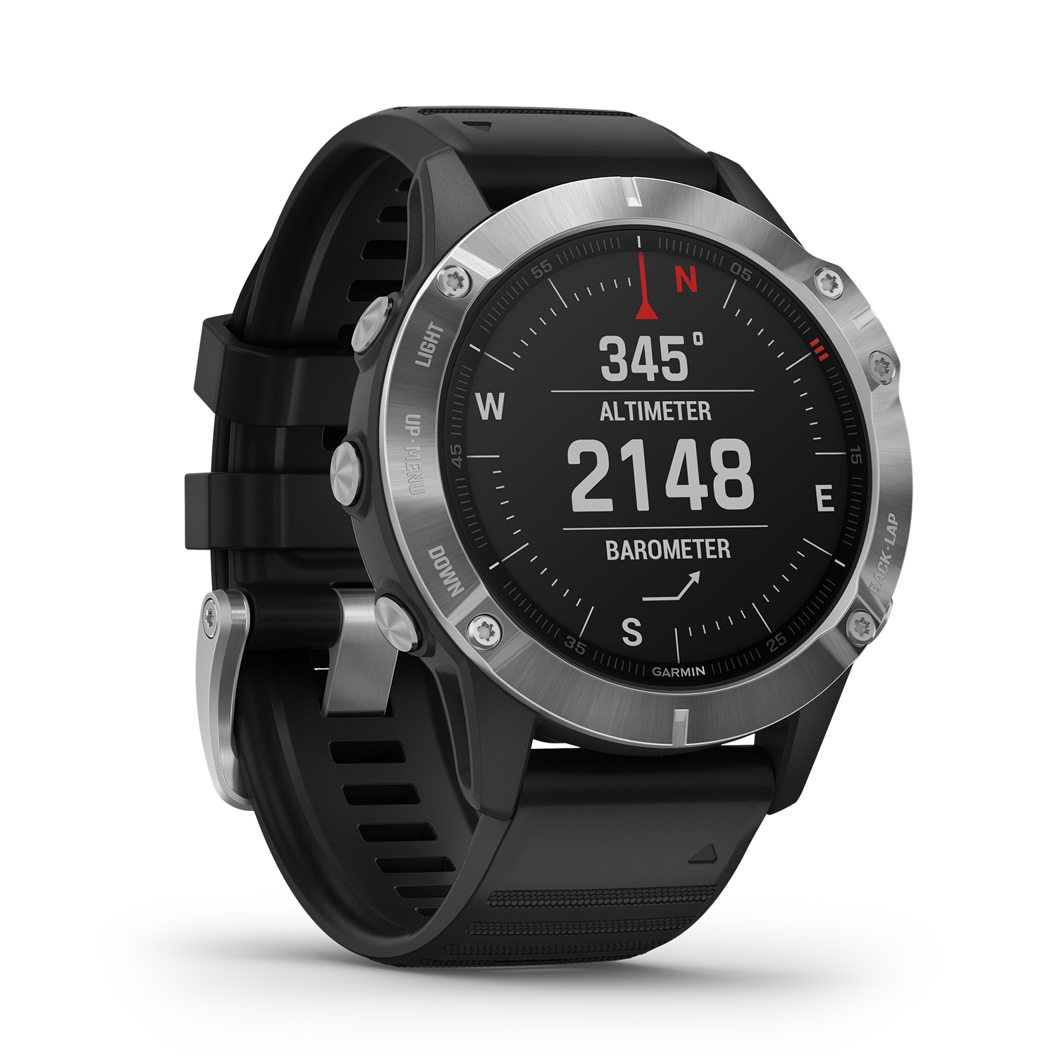 Garmin 010-02158-00 zegarek szary sportowy Garmin Fenix pasek - miniatura 5