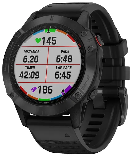 Garmin 010-02158-02 Garmin Fenix Fenix 6 PRO Slate Gray Black Band Gorilla Glass - zdjęcie 1