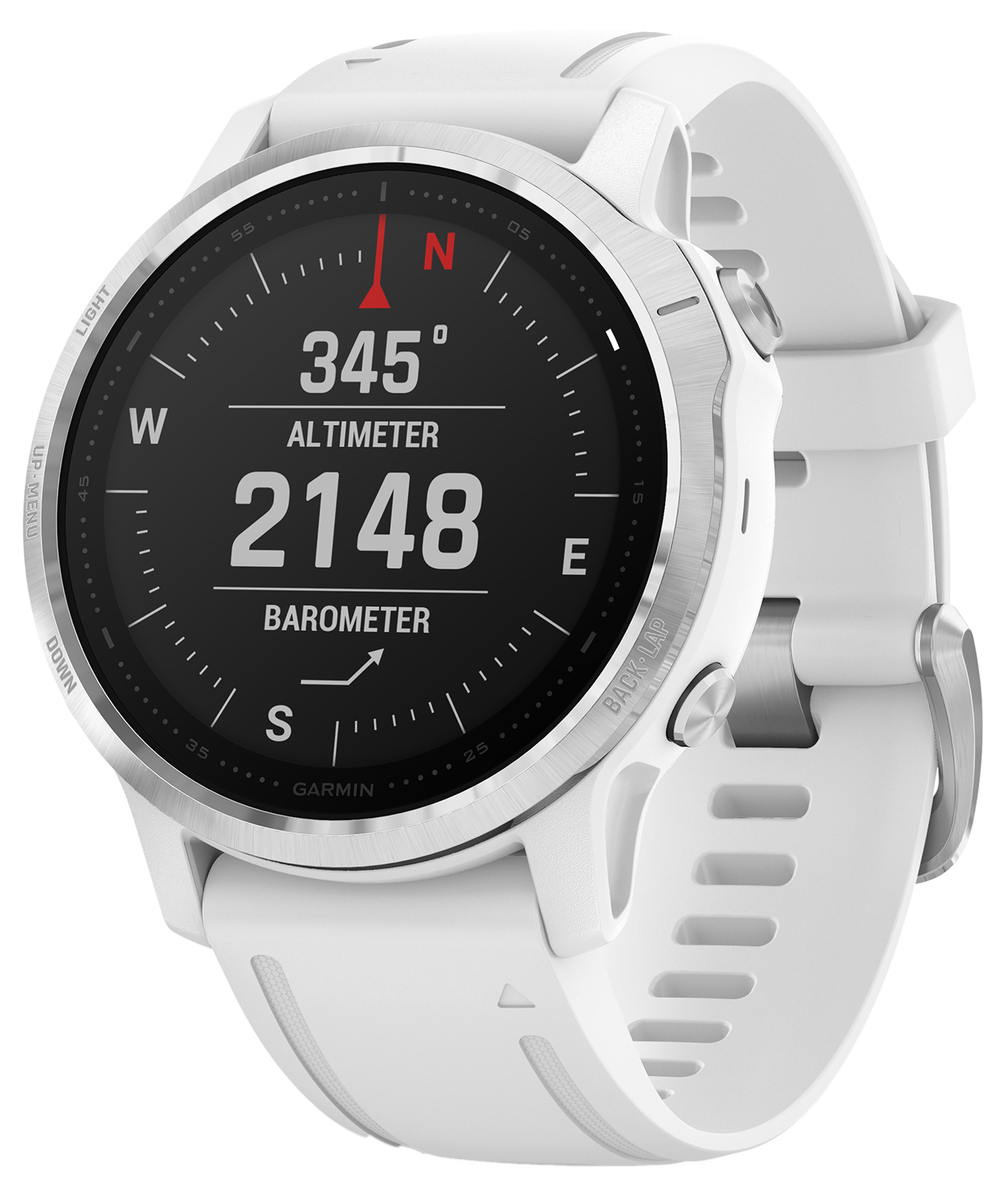 Garmin Fenix 6S Silver White Band 010-02159-00