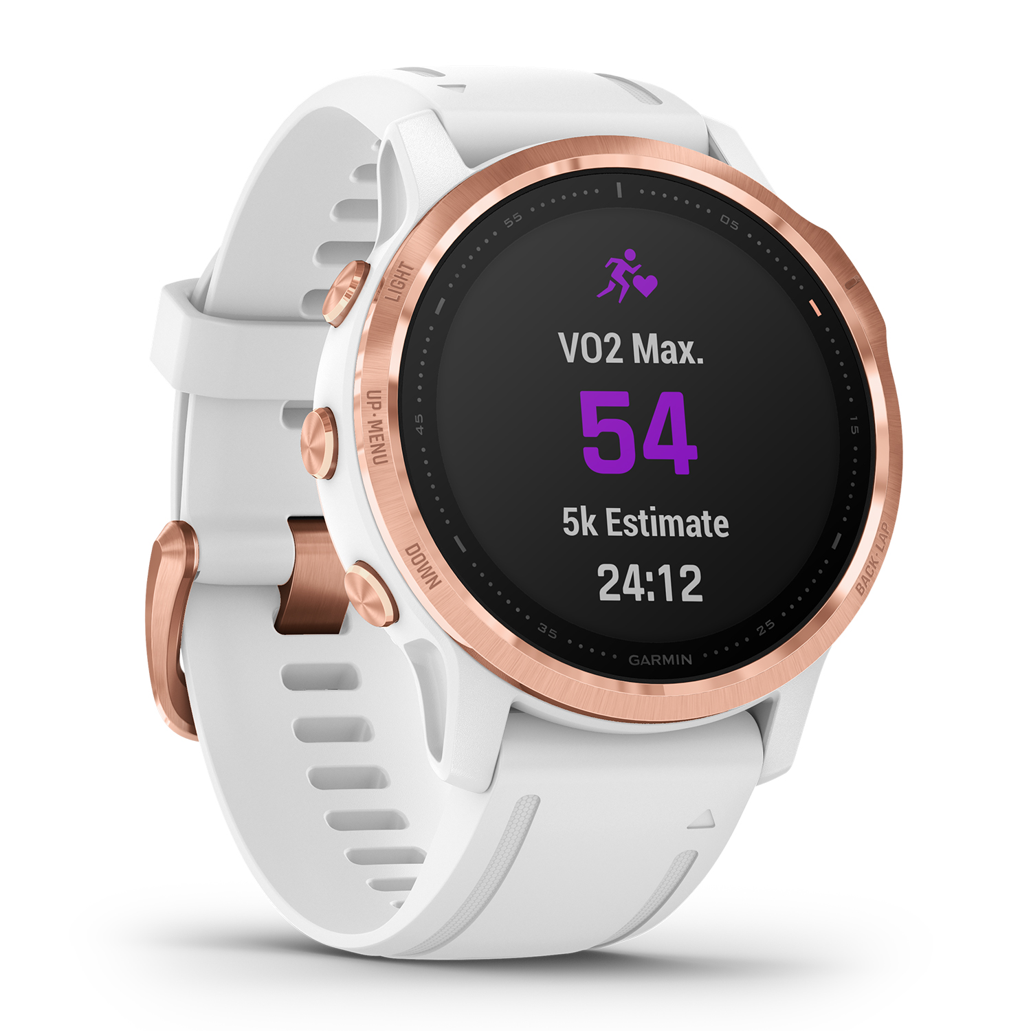Garmin 010-02159-11 zegarek różowe złoto sportowy Garmin Fenix pasek - miniatura 5