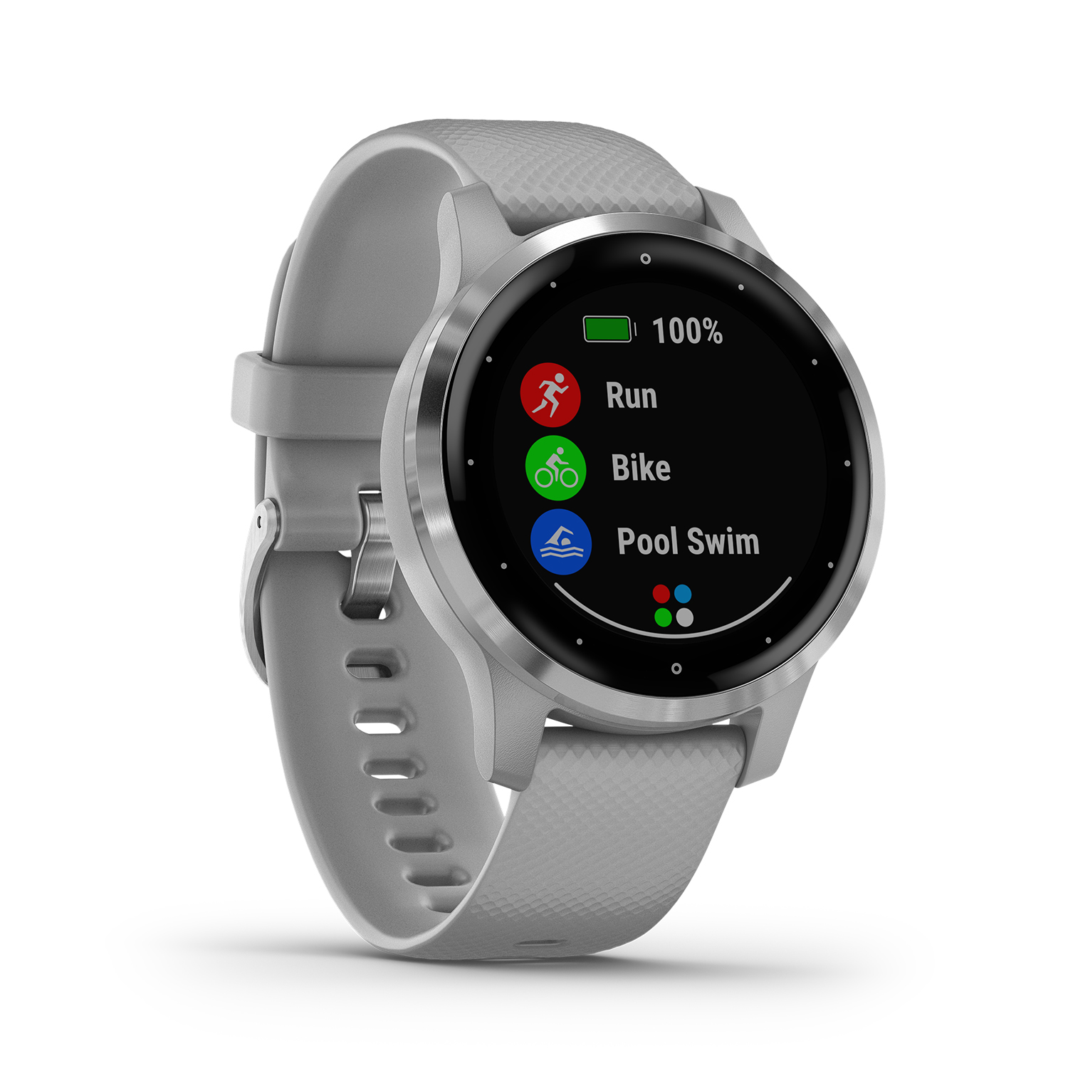 Garmin 010-02172-03 zegarek szary sportowy Garmin Vivoactive pasek - miniatura 5