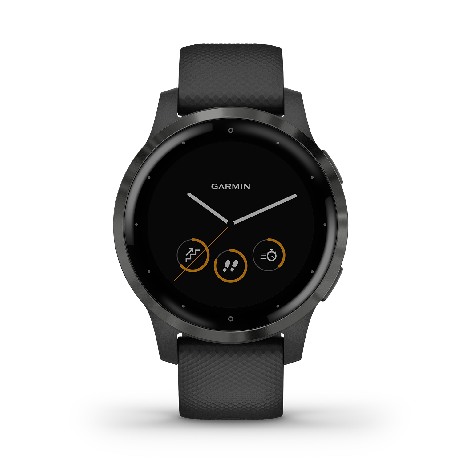 Garmin 010-02172-13 Vivoactive 4S Gunmetal Black with Black Silicone Band zegarek sportowy Garmin Vivoactive - miniatura 3