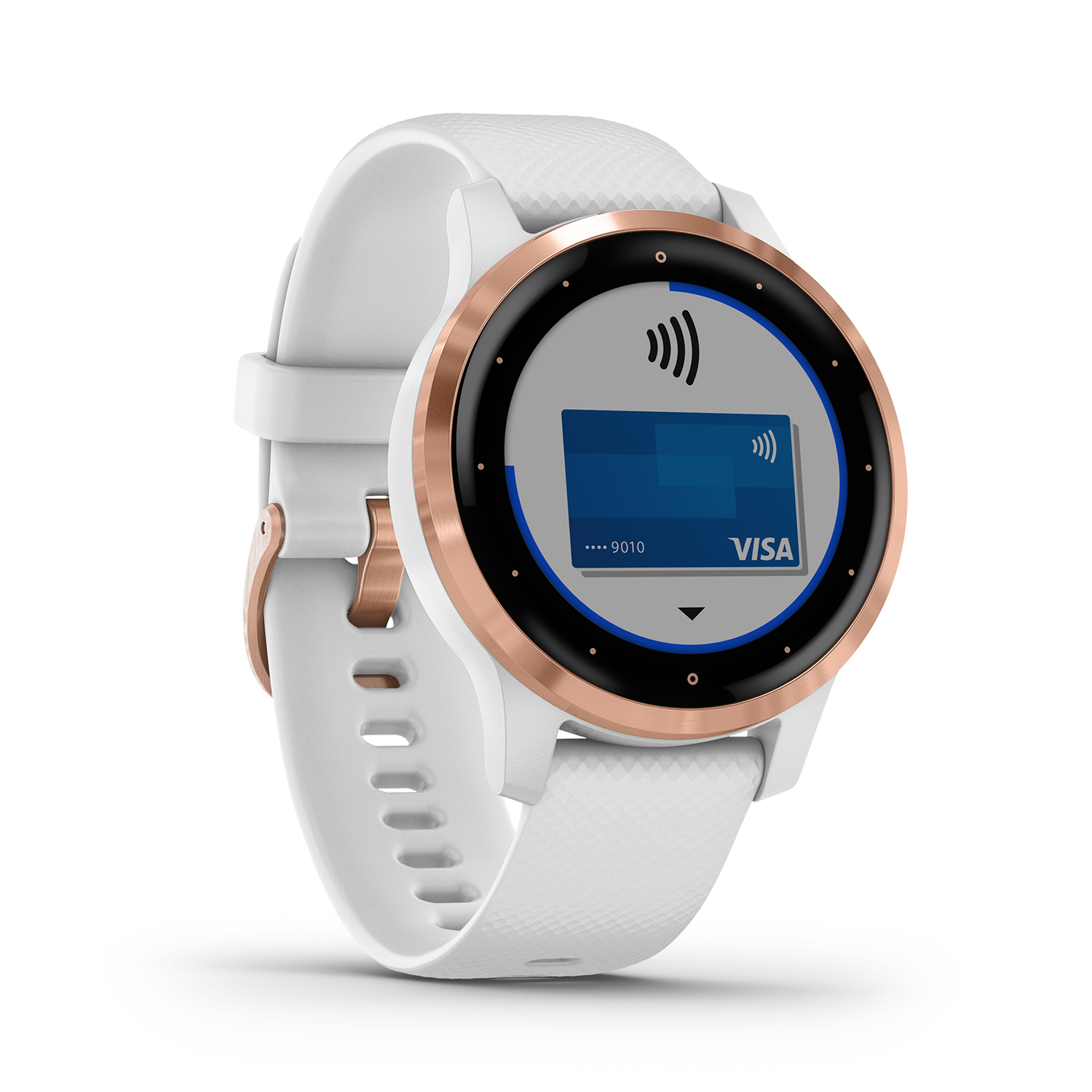 Garmin 010-02172-23 zegarek biały sportowy Garmin Vivoactive pasek - miniatura 4