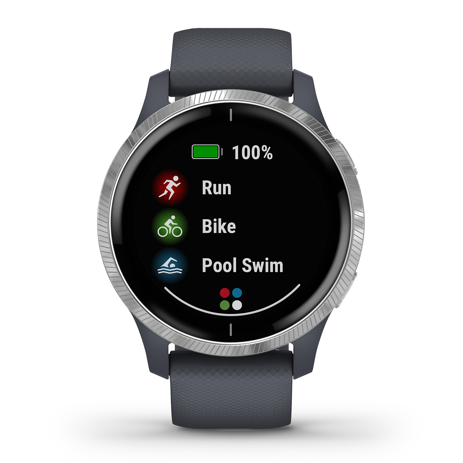 Garmin 010-02173-03 zegarek szary sportowy Garmin Venu pasek - miniatura 5
