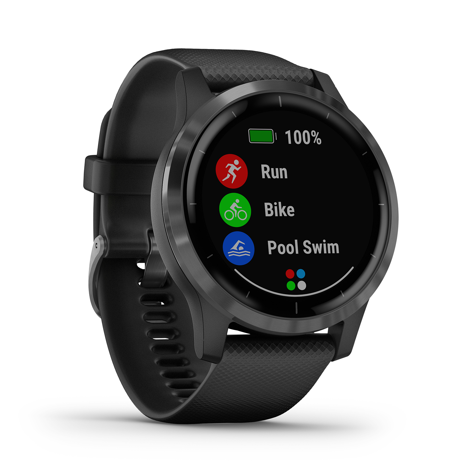 Garmin 010-02174-13 zegarek czarny sportowy Garmin pasek
