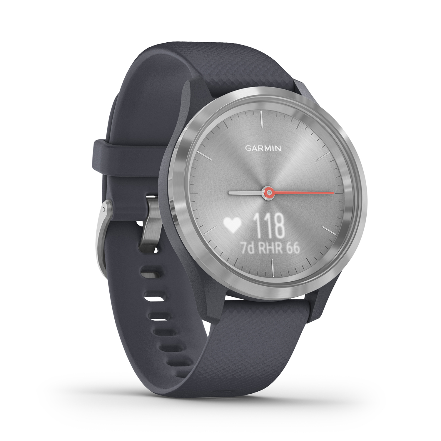 Garmin 010-02238-20 smartwatch srebrny sportowy Garmin pasek - miniatura 5
