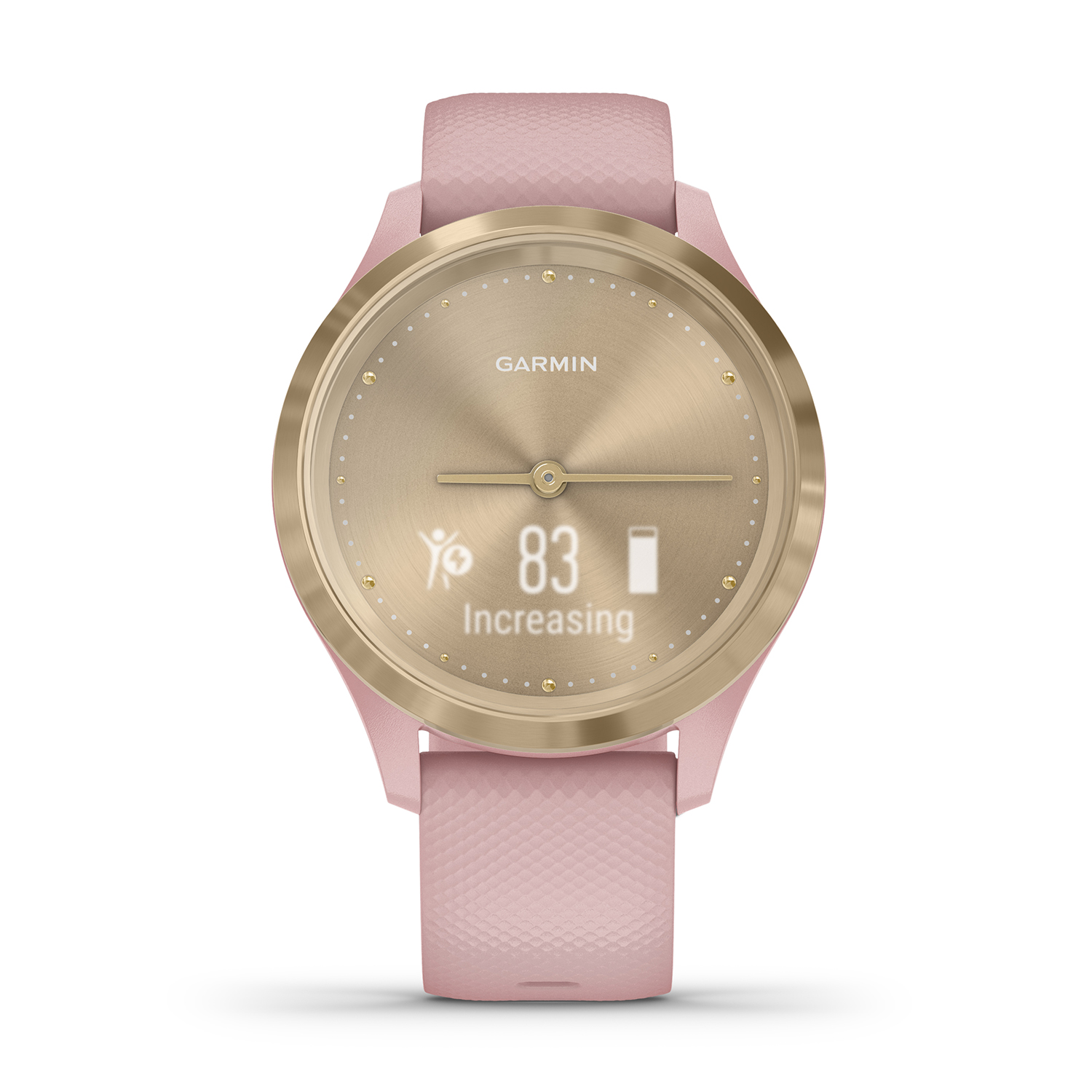 Garmin 010-02238-21 smartwatch różowy sportowy Garmin pasek - miniatura 4