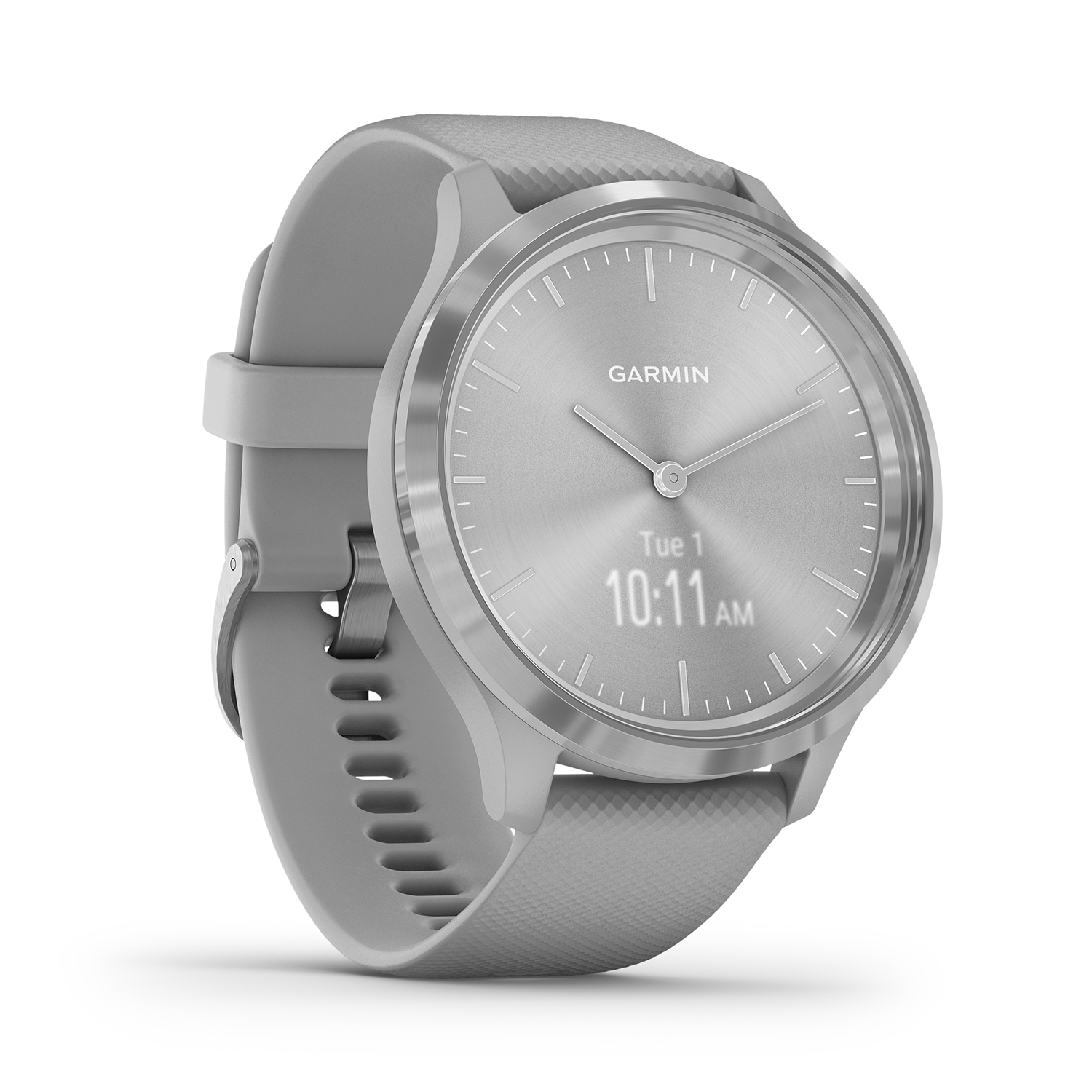 Garmin 010-02239-20 Vivomove 3 Grey Silver with Grey Silicone Band smartwatch sportowy Garmin - miniatura 6