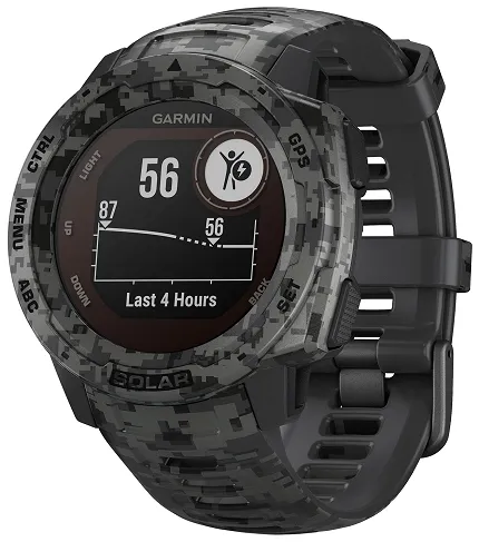 Garmin 010-02293-05 Garmin Instinct Instinct SOLAR Camo Edition Graphite Camo - zdjęcie 1