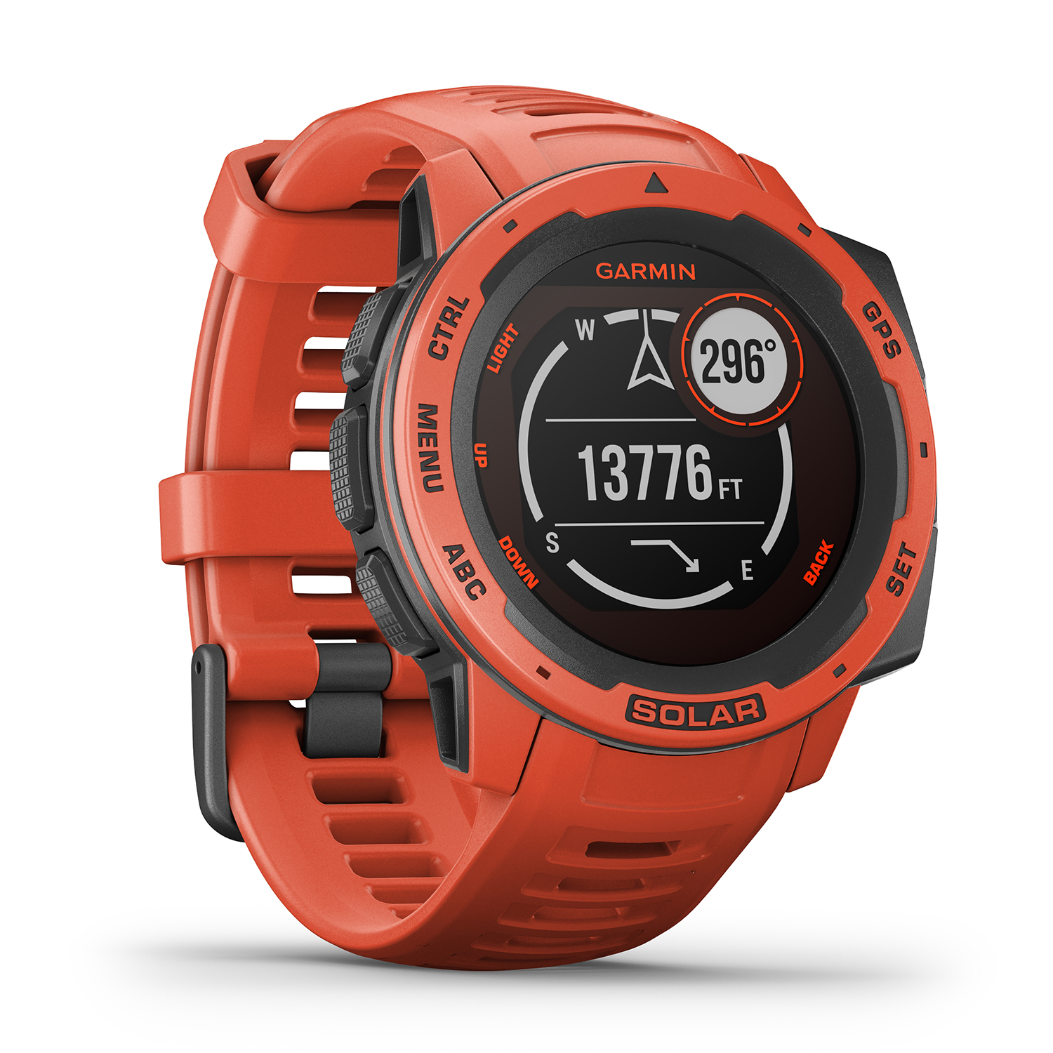 Garmin 010-02293-20 zegarek czarny sportowy Garmin Instinct pasek - miniatura 5